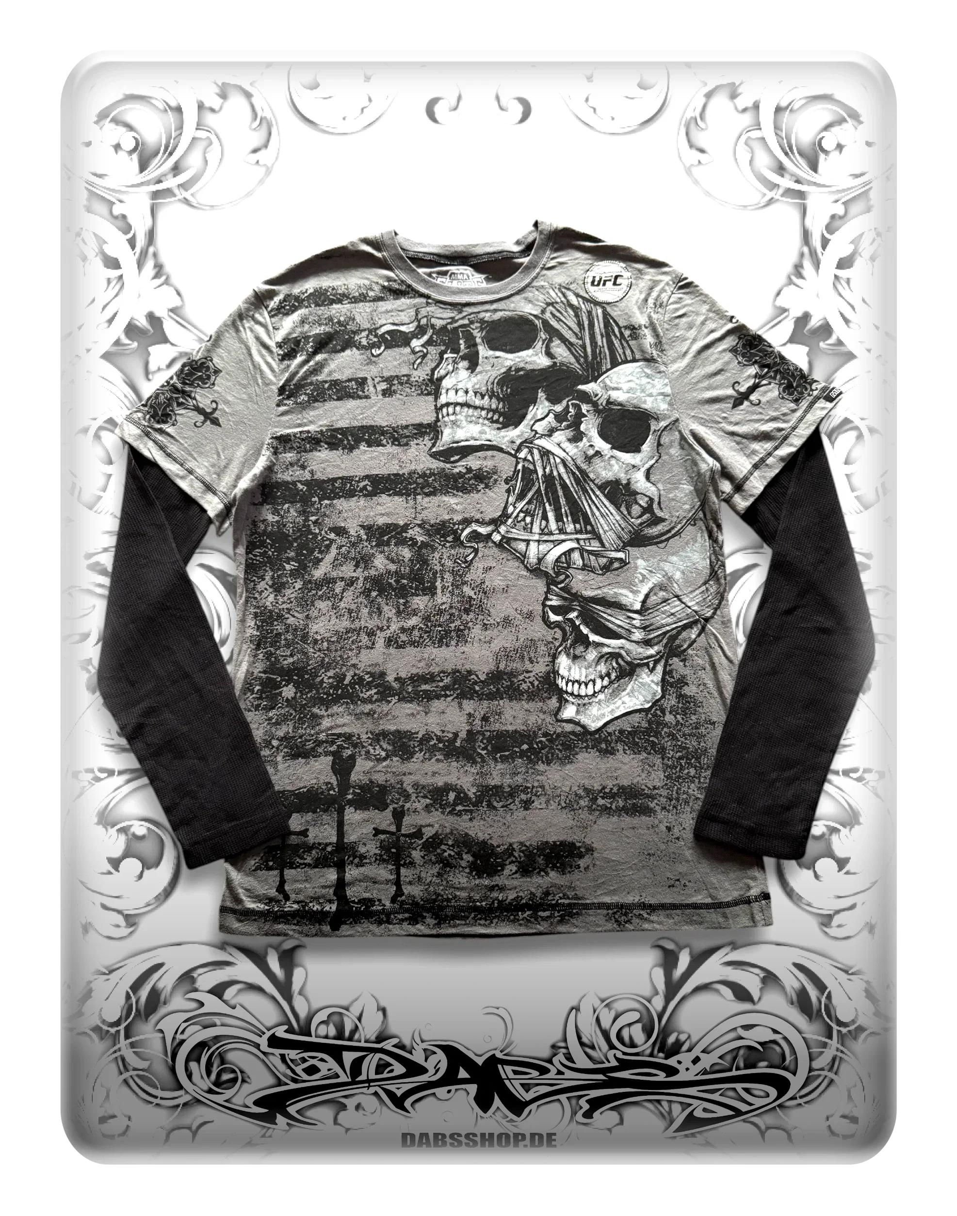 MMA Elite Skull Longsleeve Cover