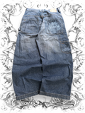 y2k baggy JNCO pants with embroidery 