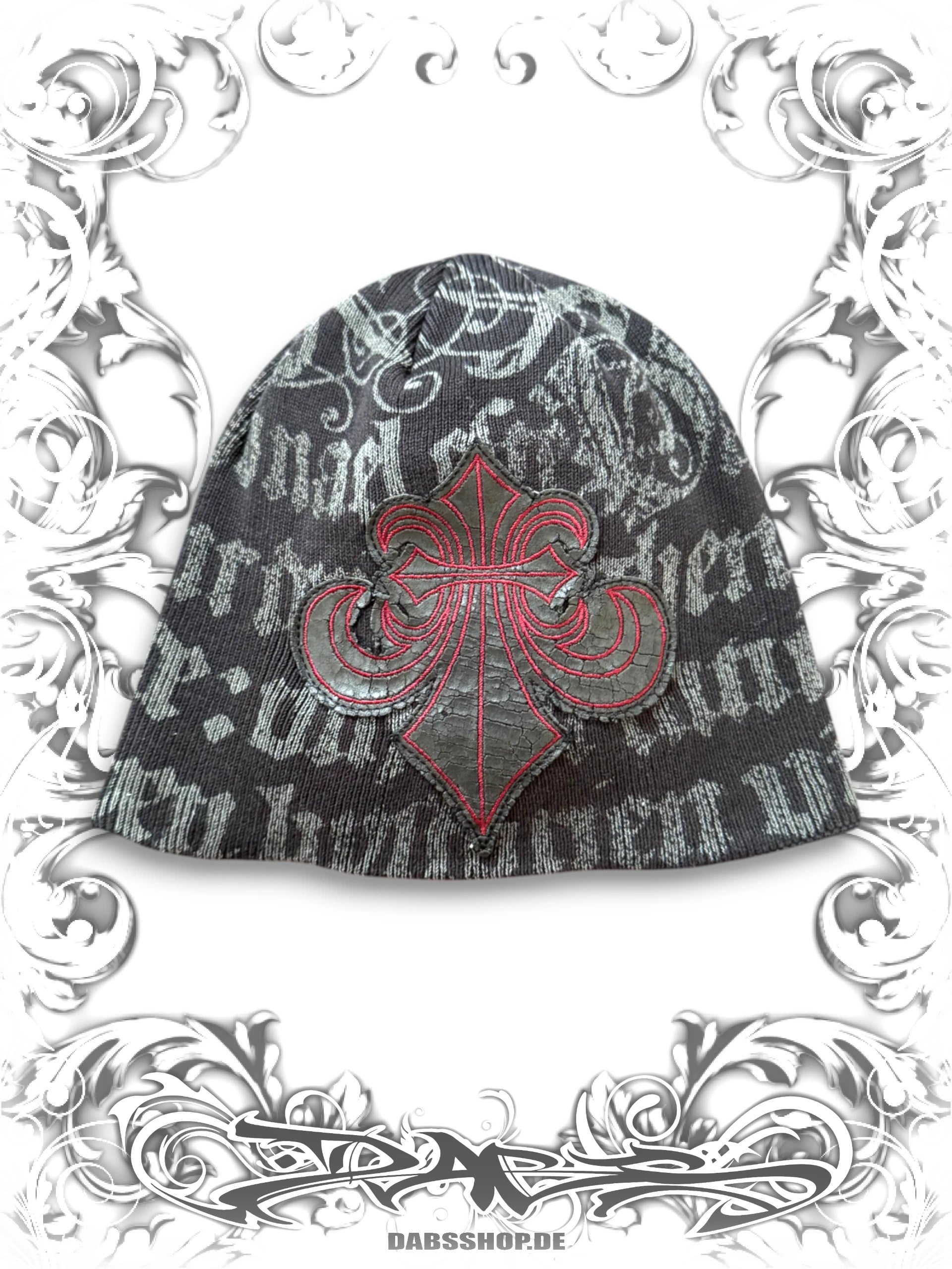 Affliction Embroidered Grunge Beanie