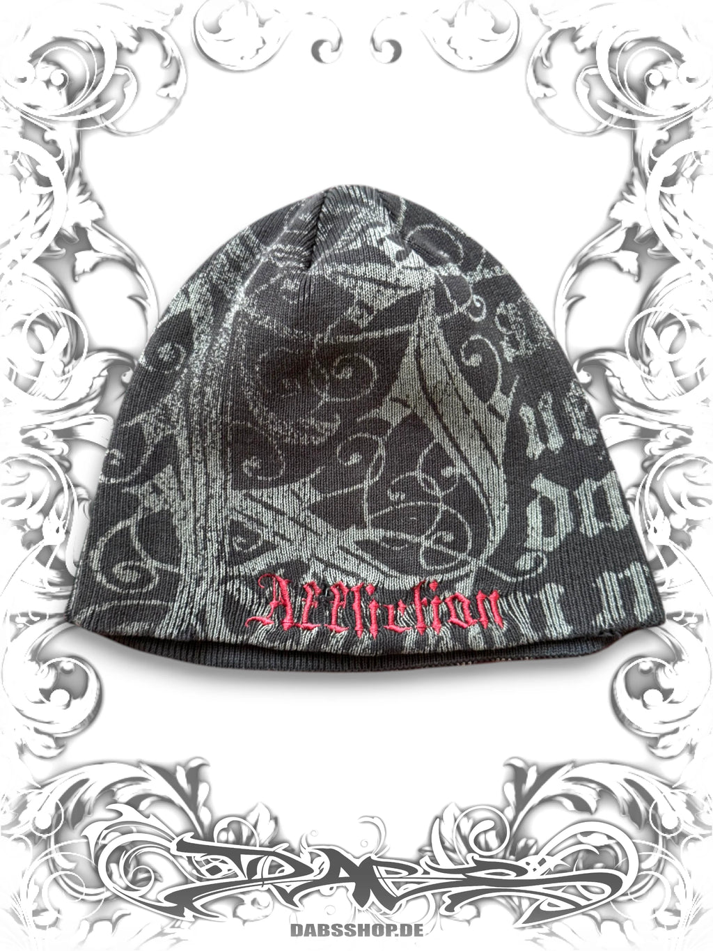 Affliction Embroidered Grunge Beanie