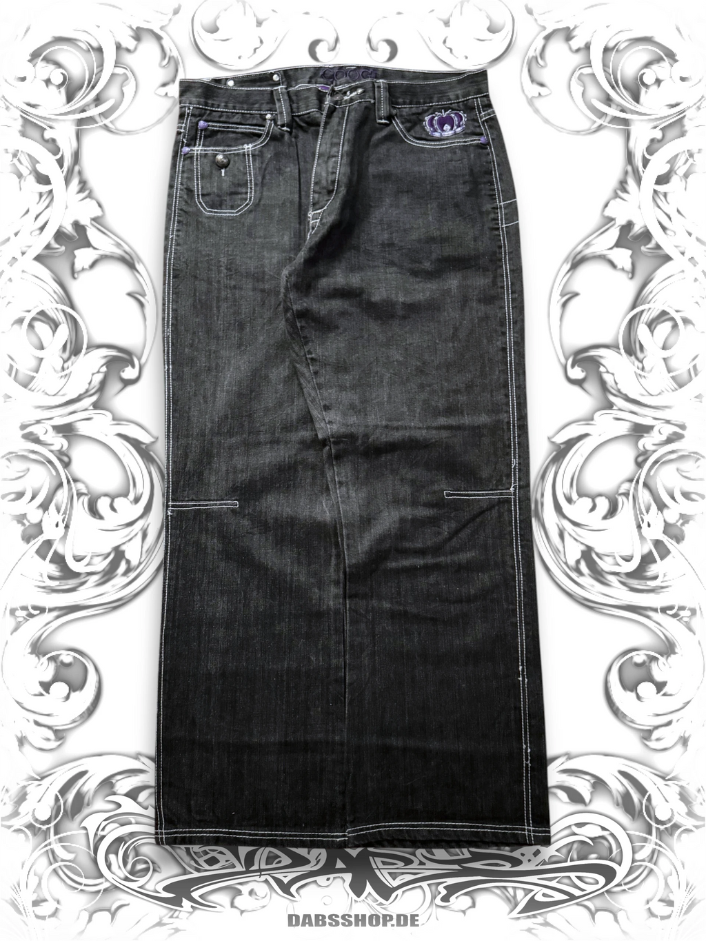 Coogi Embroidered Crown Vintage Baggy Pants