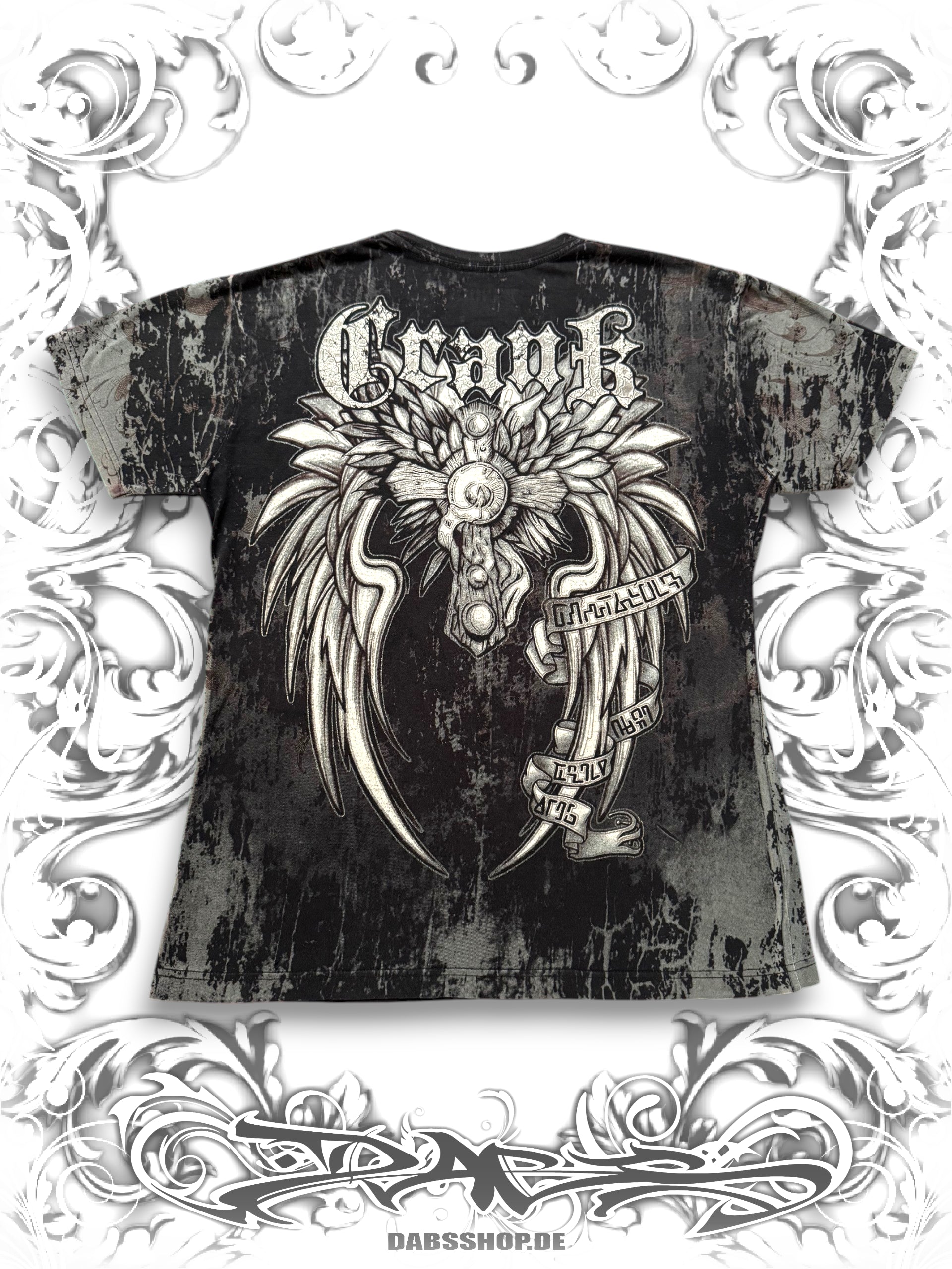 Crank Couture Studded Rhinestone T-Shirt