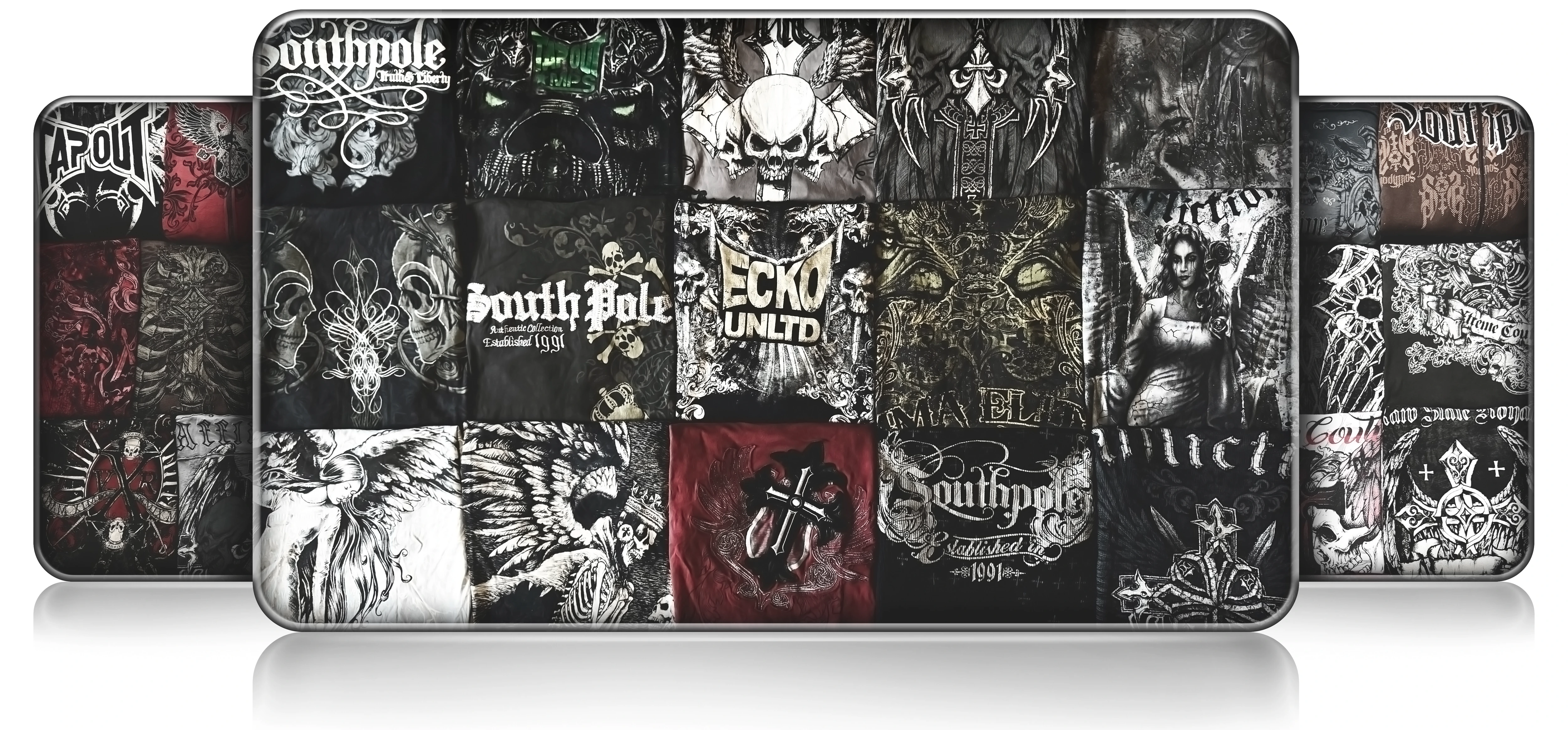 Overview of Vintage 2000s T-Shirts and Hoodies with Graphic Prints