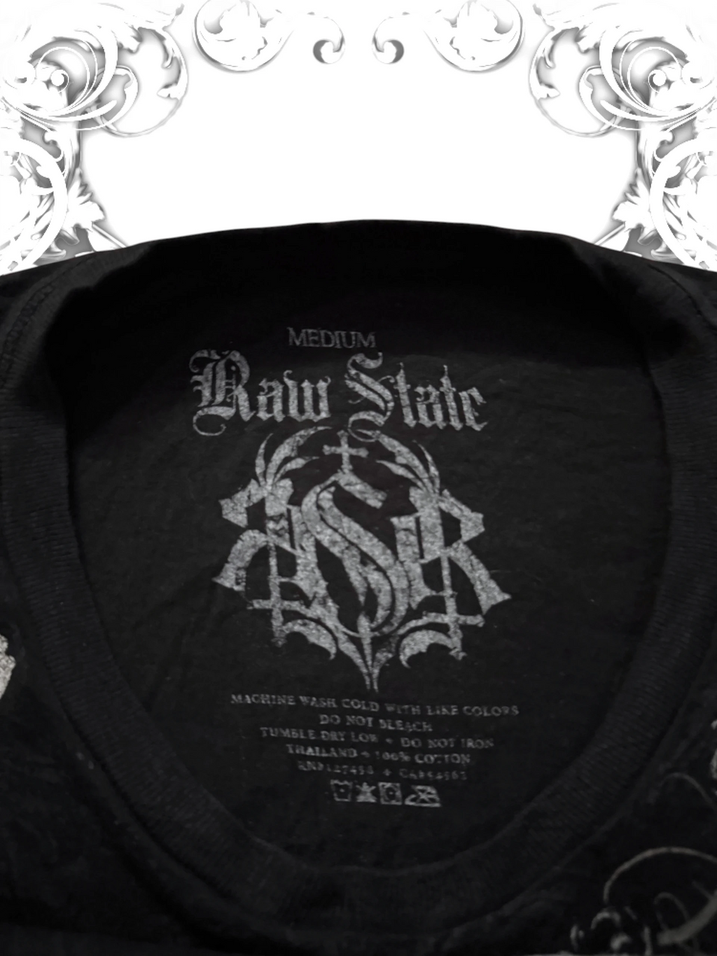 Raw State Black Redemption 2000s T-Shirt
