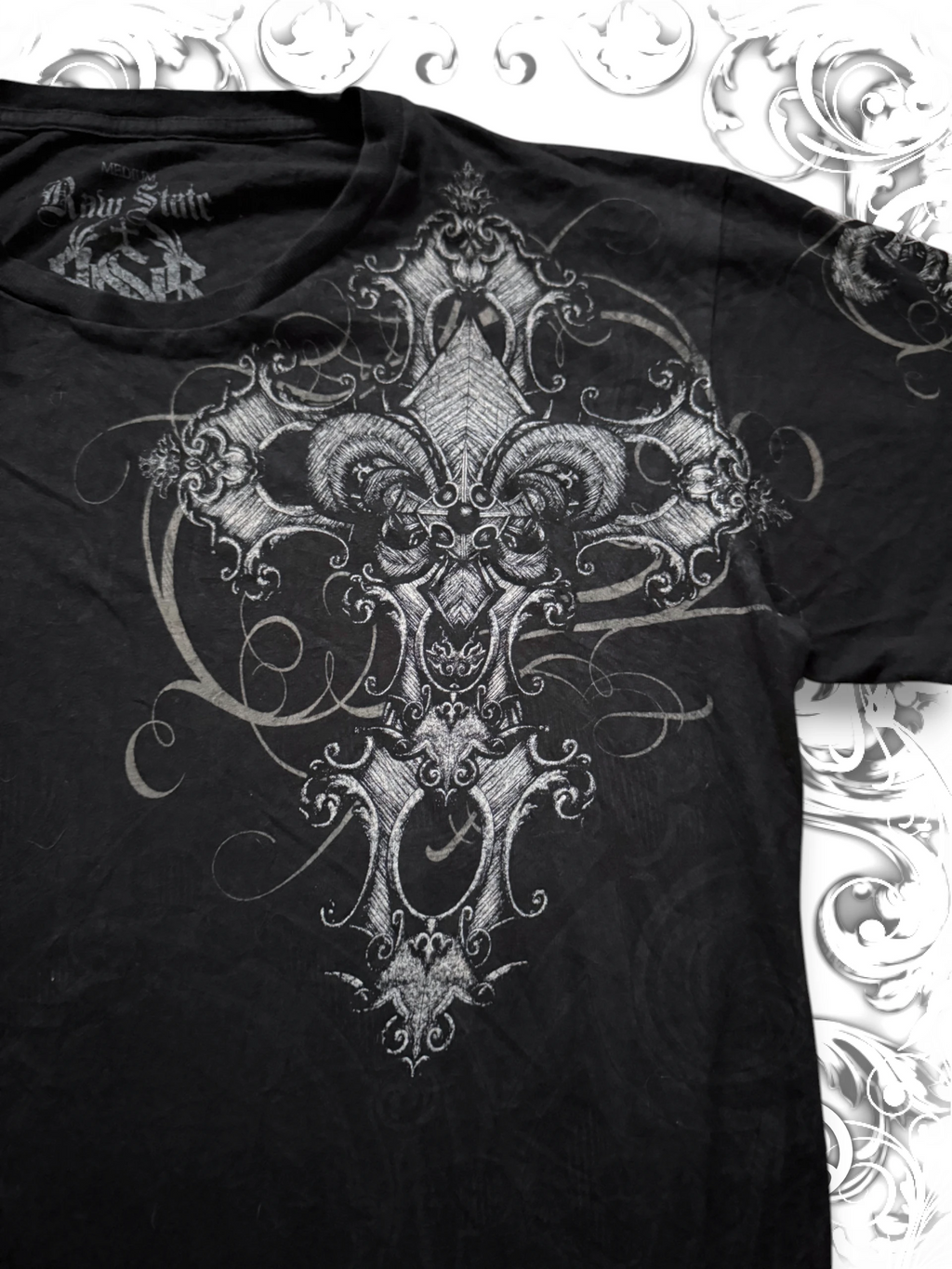 Raw State Black Redemption 2000s T-Shirt