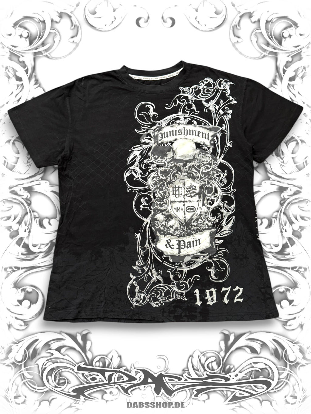 Ecko Unltd. "Punishment and Pain" Grunge T-Shirt