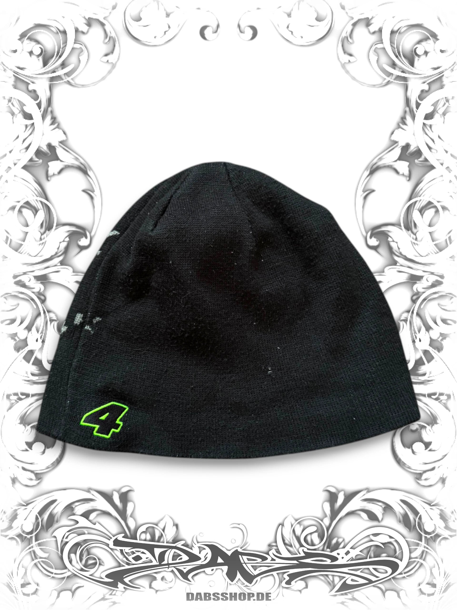 Fox Racing x Monster Embroidered 2000s Beanie