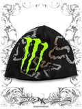 Fox Racing x Monster Embroidered 2000s Beanie