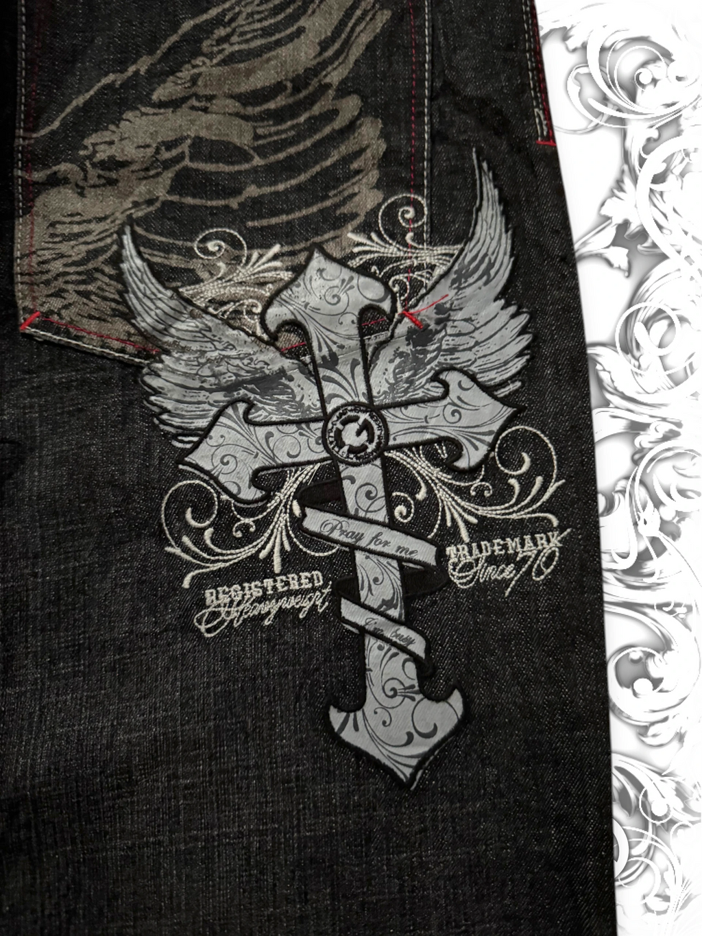 G-Unit Winged Cross Vintage Baggy Pants