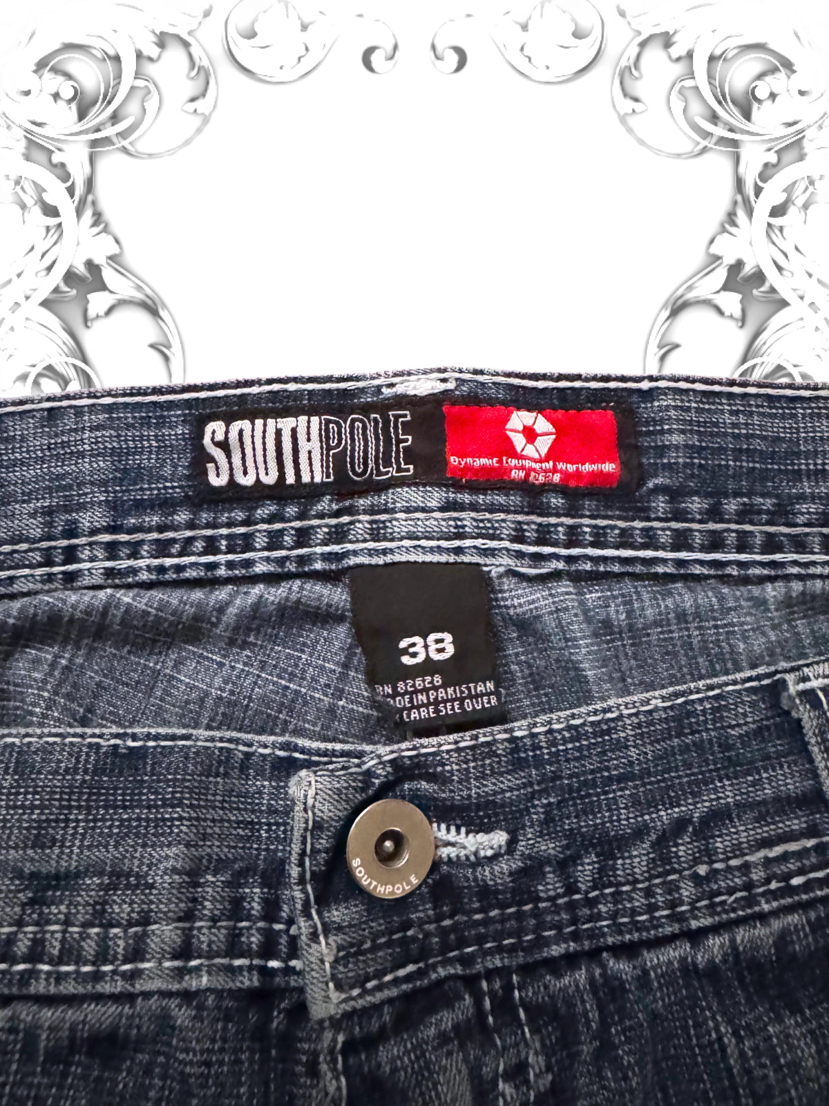 Southpole 2000s Red Tab Baggy Jeans