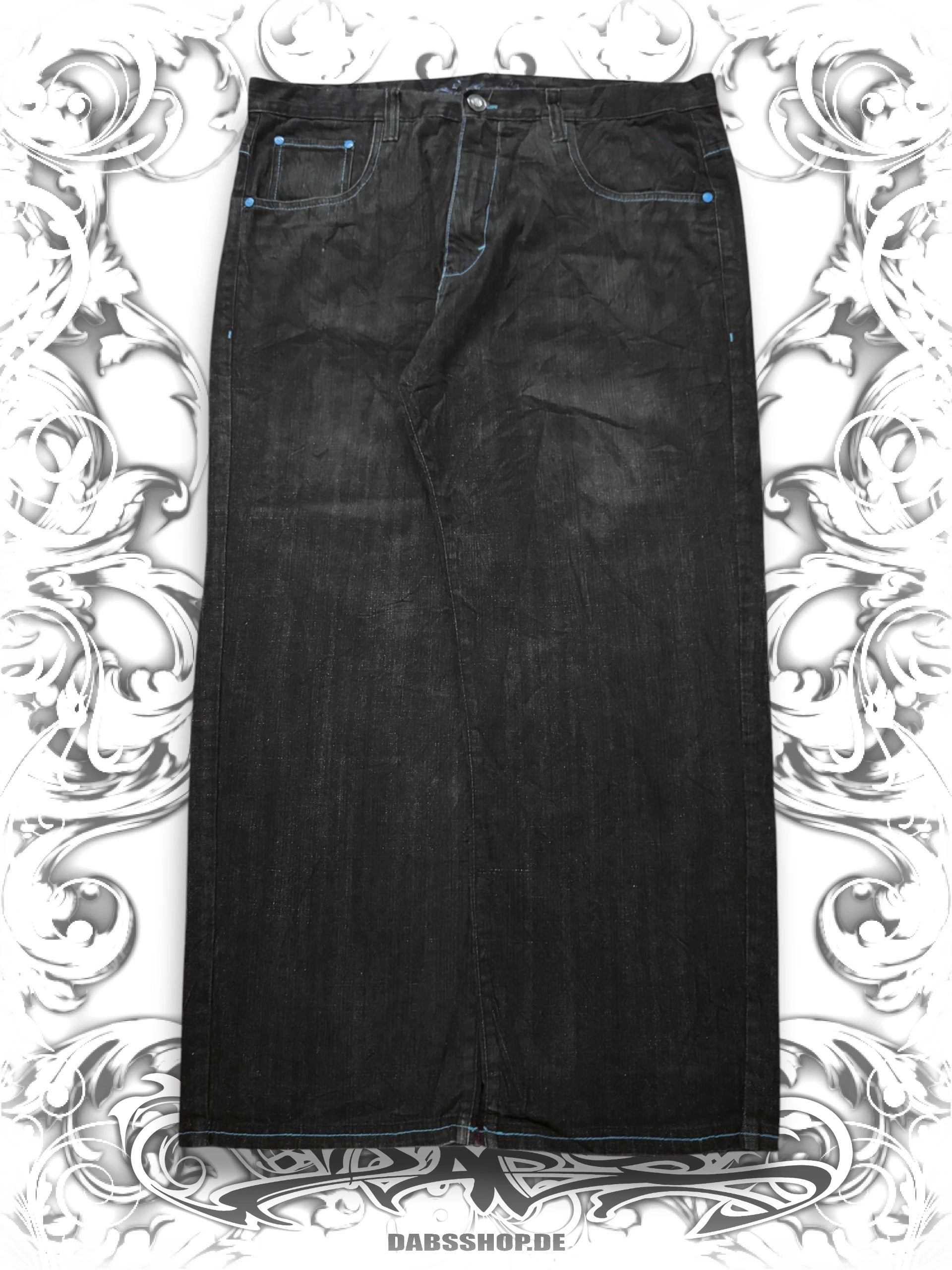 Vintage Embroidered Baggy Pants