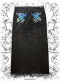 Vintage Embroidered Baggy Pants