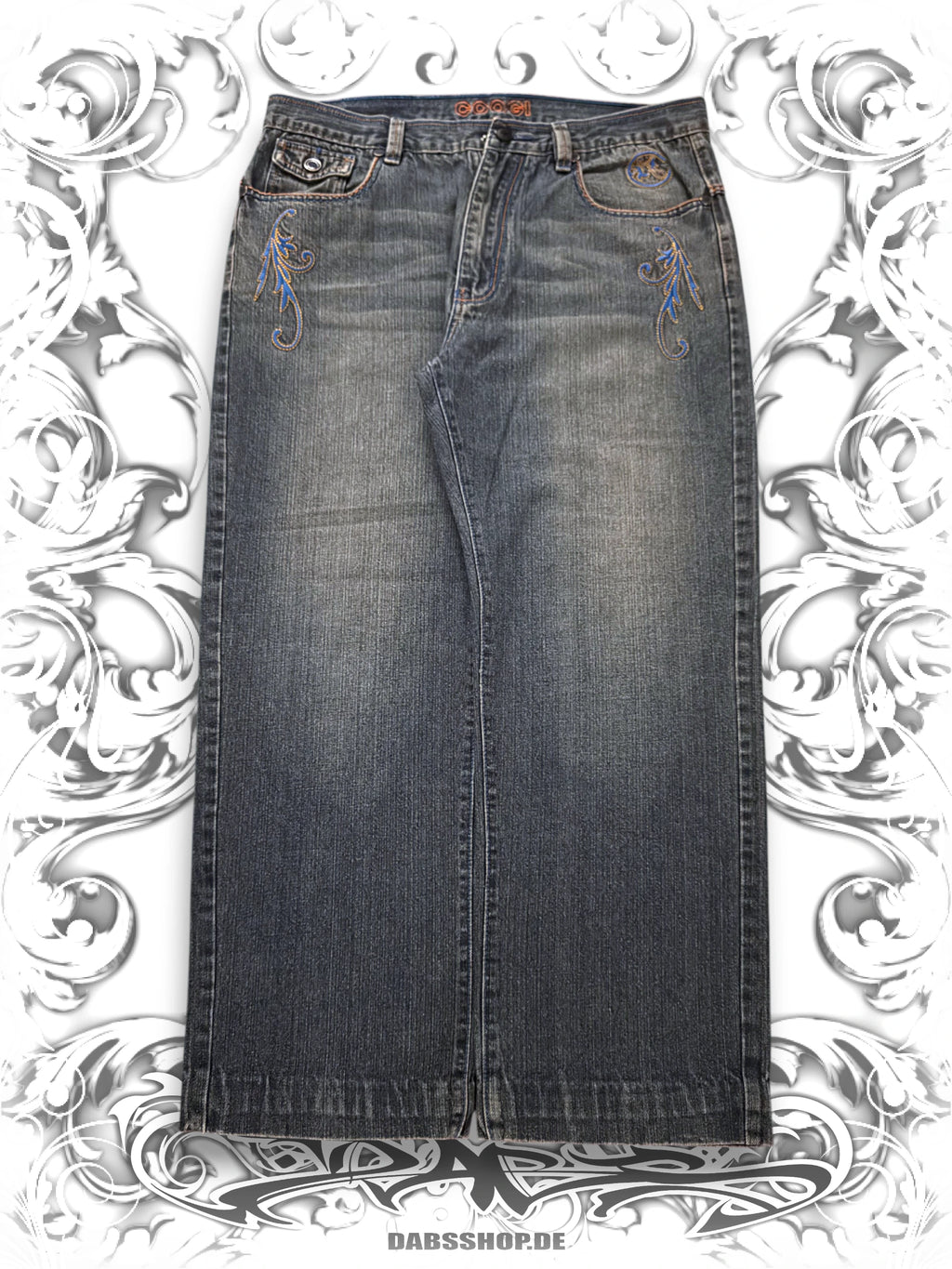 Coogi Embroidered Vintage Baggy Pants