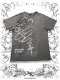Southpole Rosary Cross Chain Grunge T-Shirt