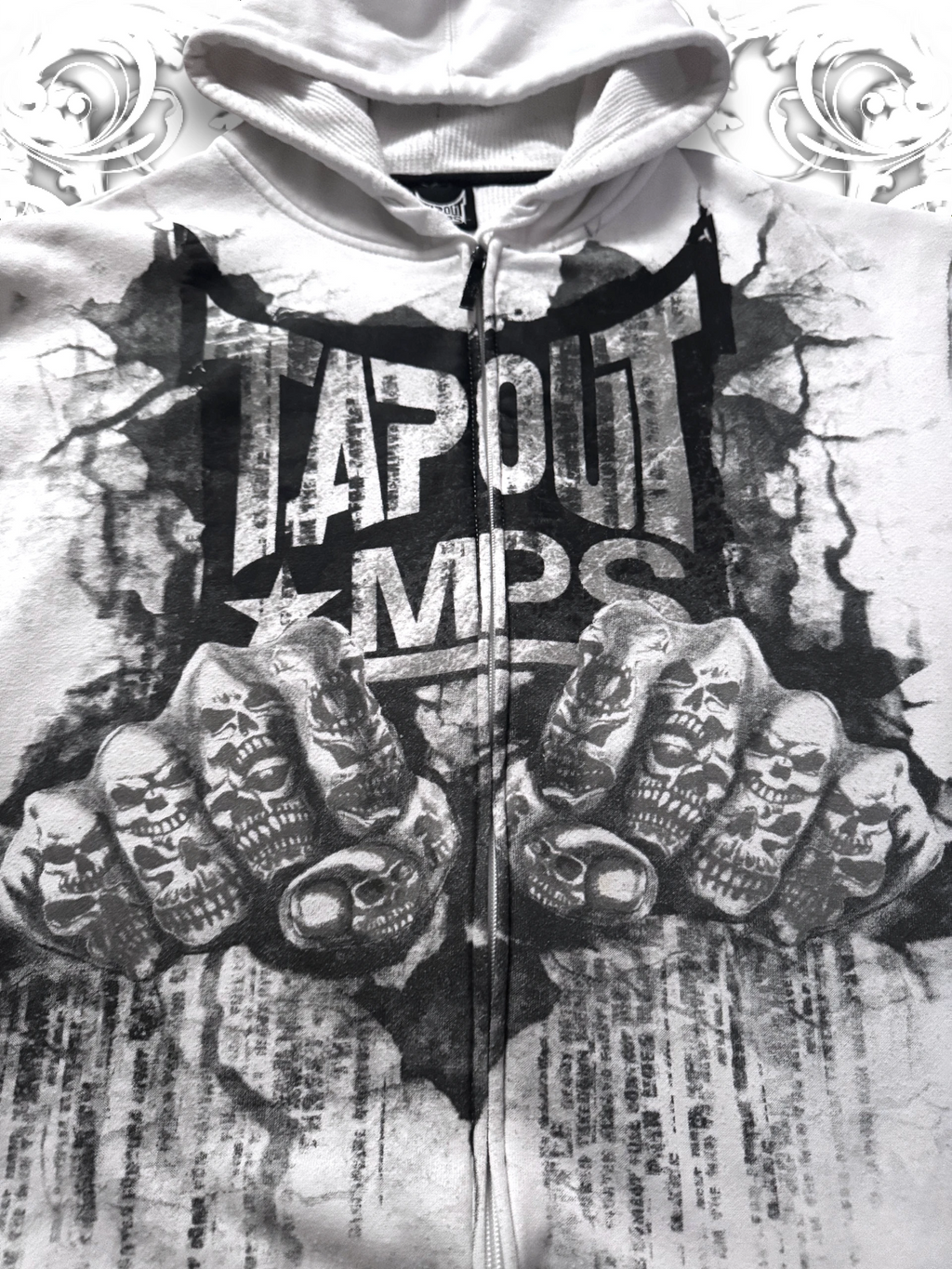 Tapout MPS Knuckles Sleeveless Zip Hoodie