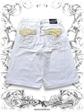 Southpole Silver Tab Reptile Texture Baggy Jorts
