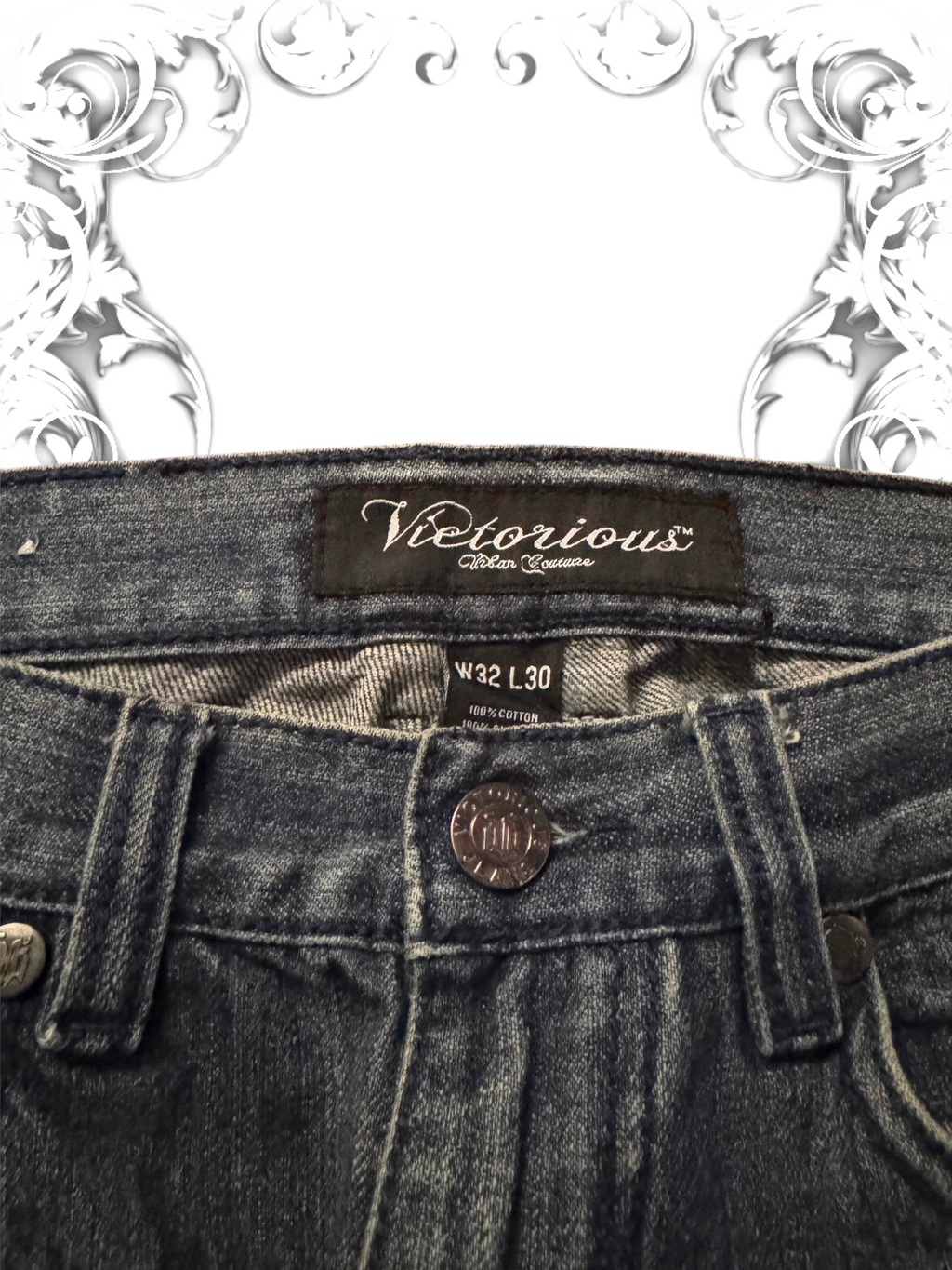 Victorious Urban Couture Embroidered 2000s Pants