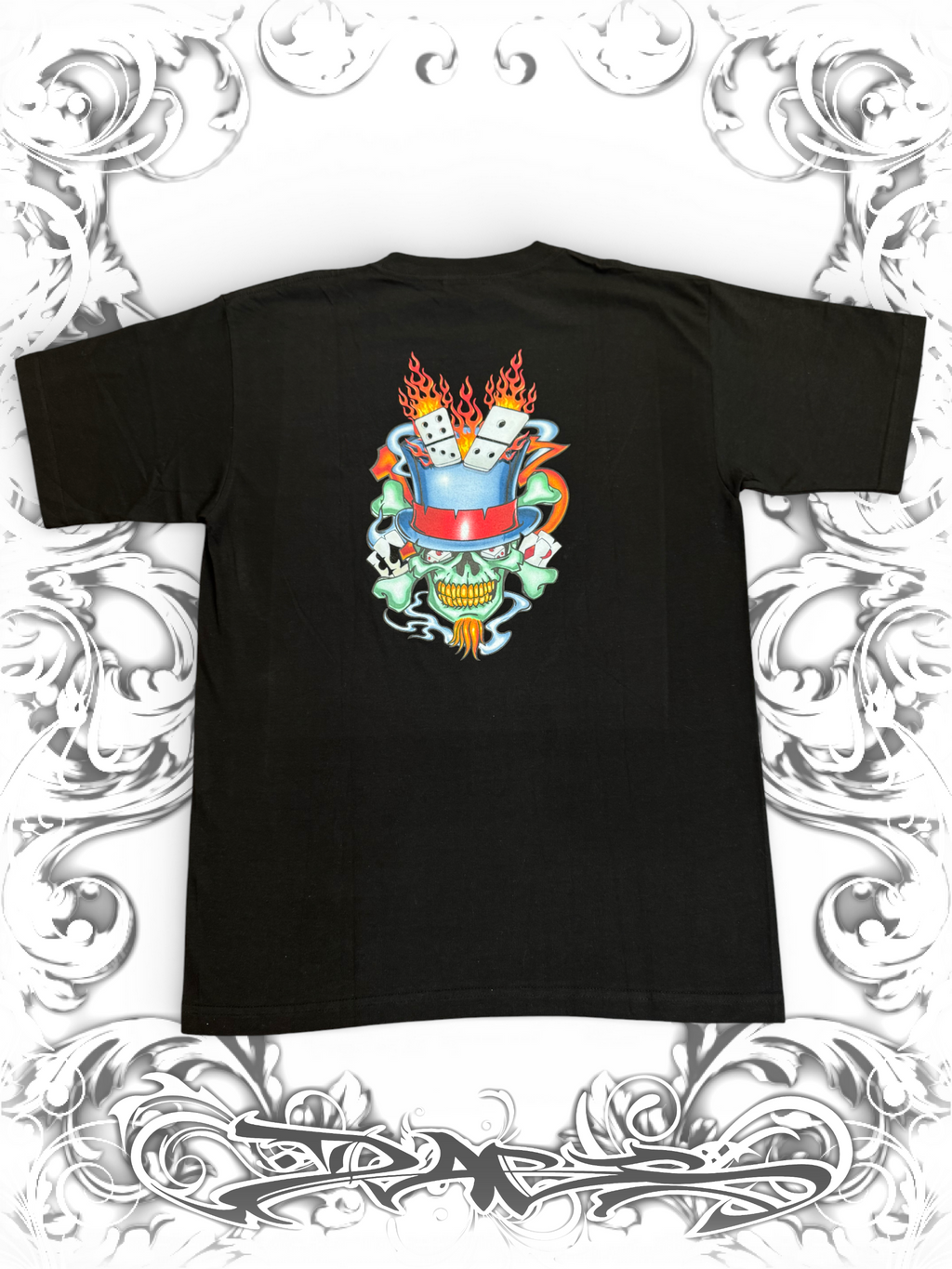 Rare JNCO Deadstock Skull and Dice Shirt