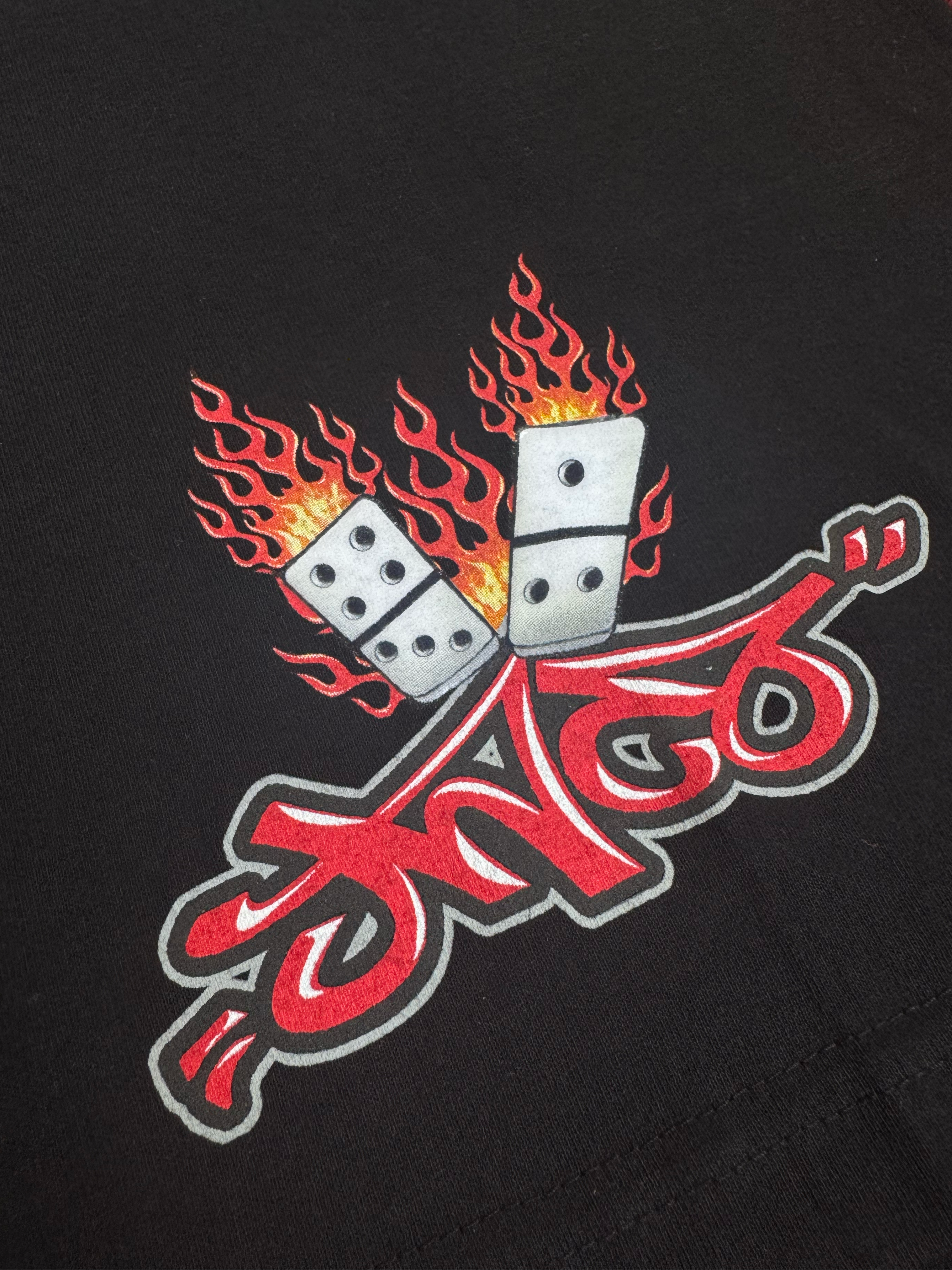 Rare JNCO Deadstock Skull and Dice Shirt