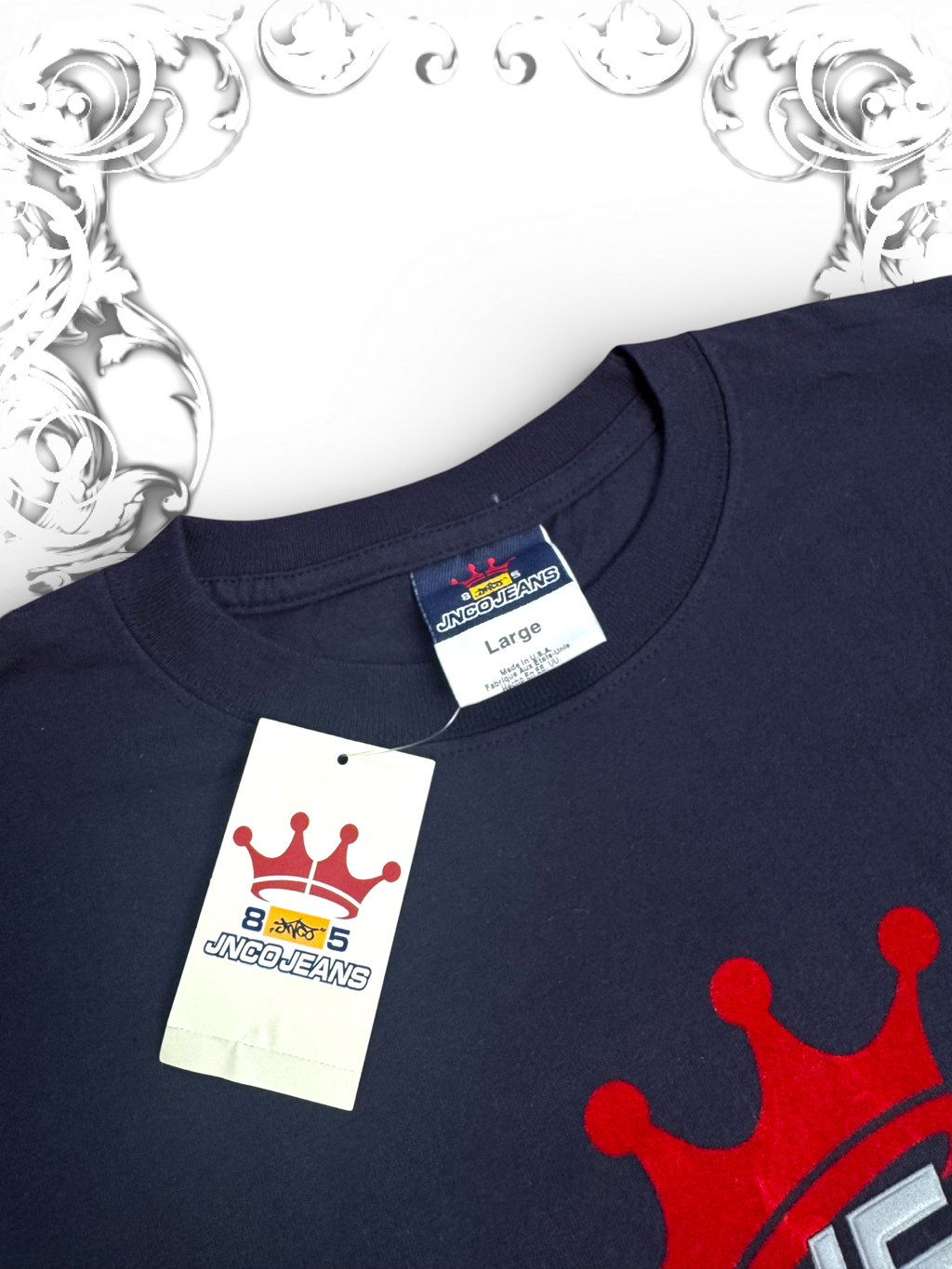 Rare JNCO Deadstock Red Crown Shirt