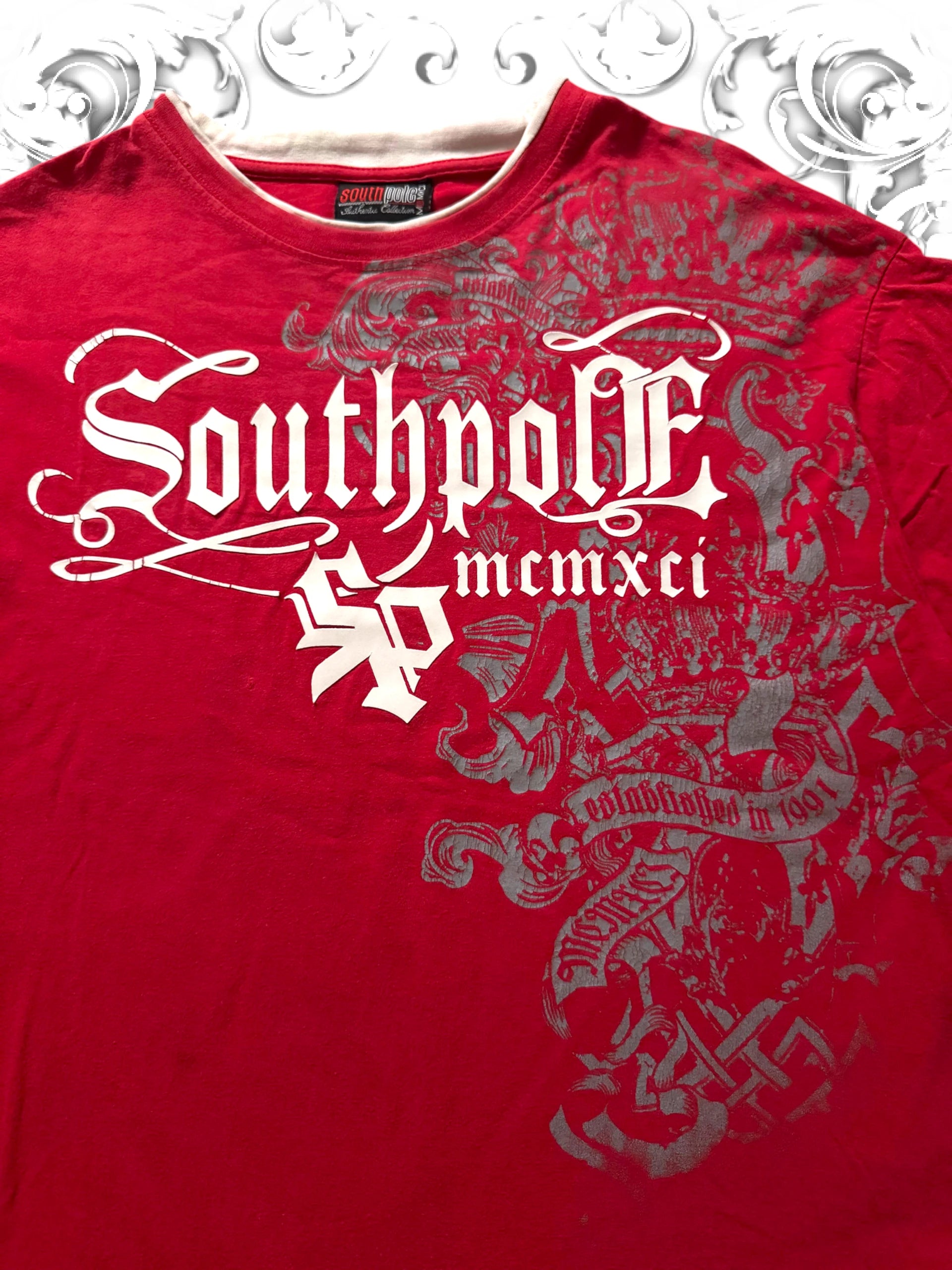 Southpole Vintage Authentic Collection Layered Longsleeve