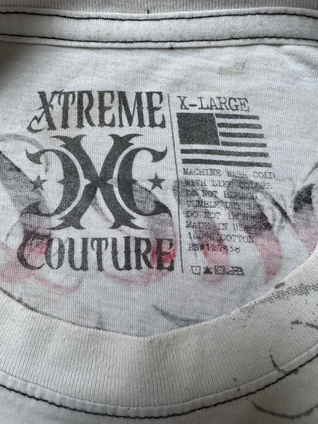 Rare Xtreme Couture Skull Shirt