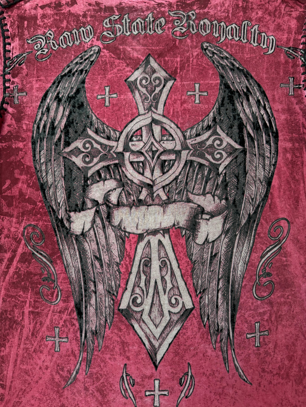 Raw State Royalty Cross Redemption Shirt