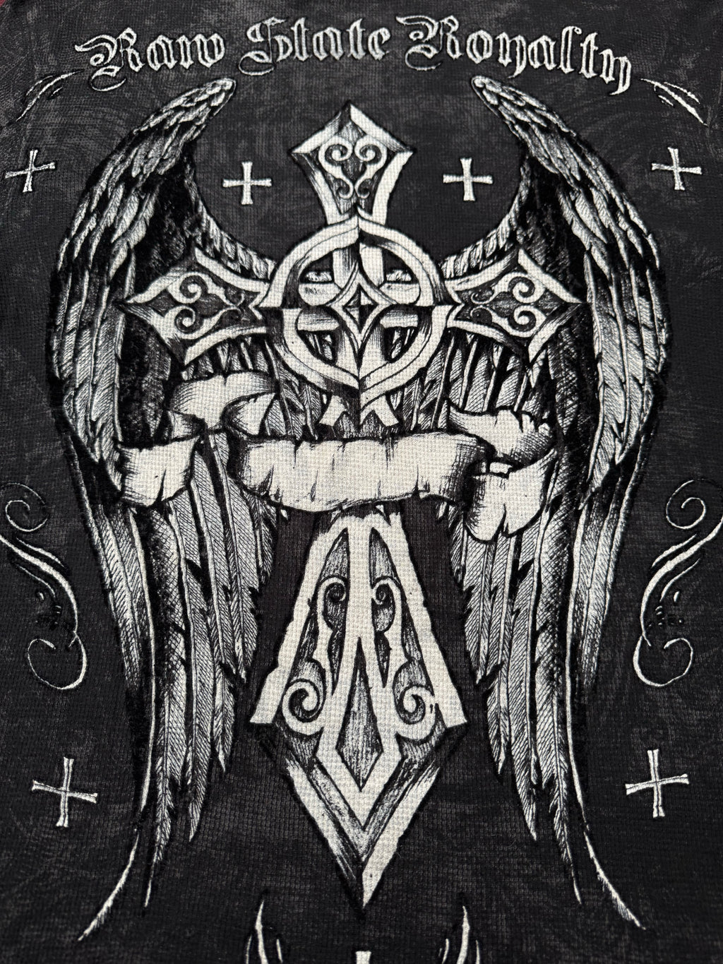 Raw State Royalty Grunge Longsleeve