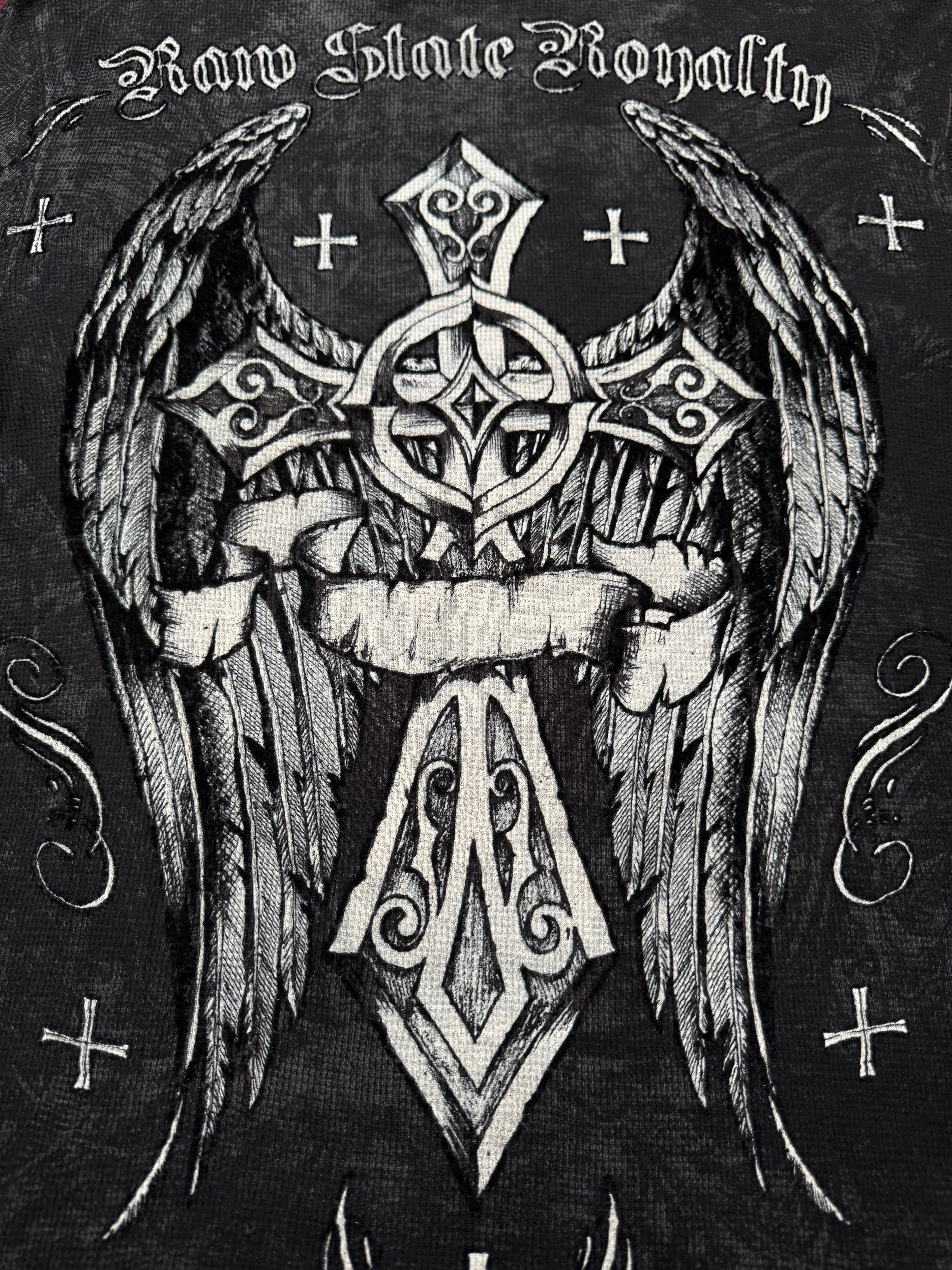 Raw State Royalty Grunge Longsleeve