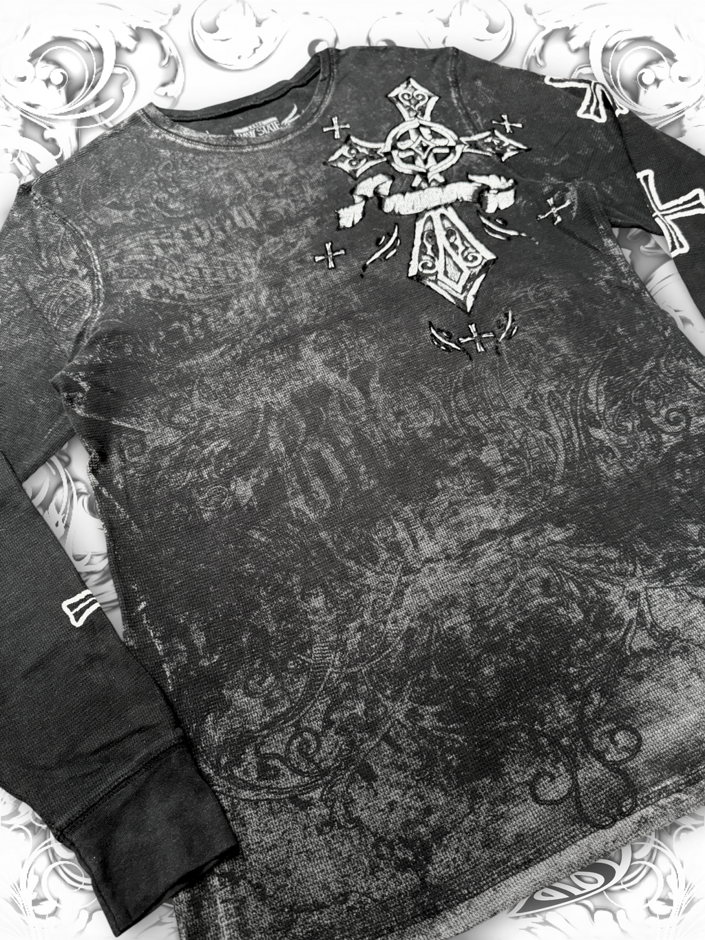 Raw State Royalty Grunge Longsleeve