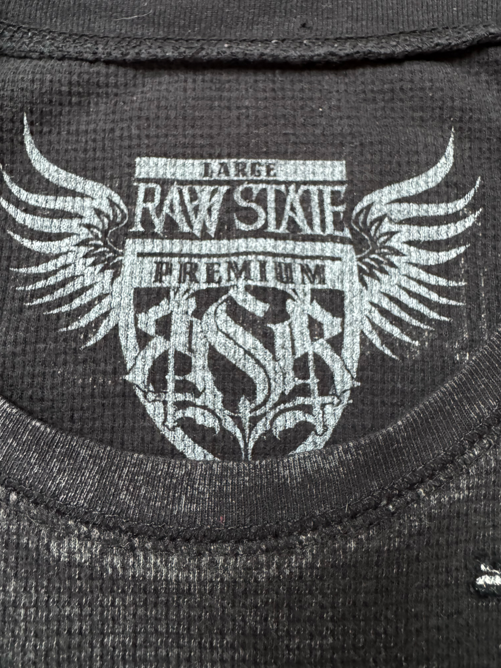 Raw State Royalty Grunge Longsleeve