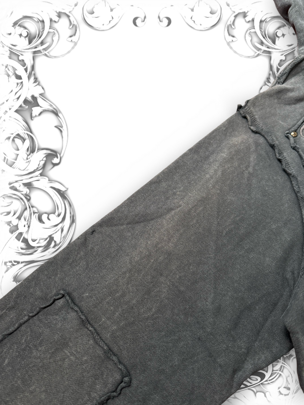 Rare Affliction Crowned Skull Zip Hoodie