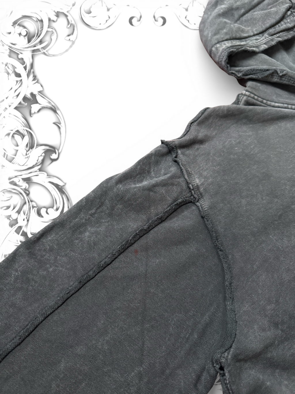 Rare Affliction Crowned Skull Zip Hoodie