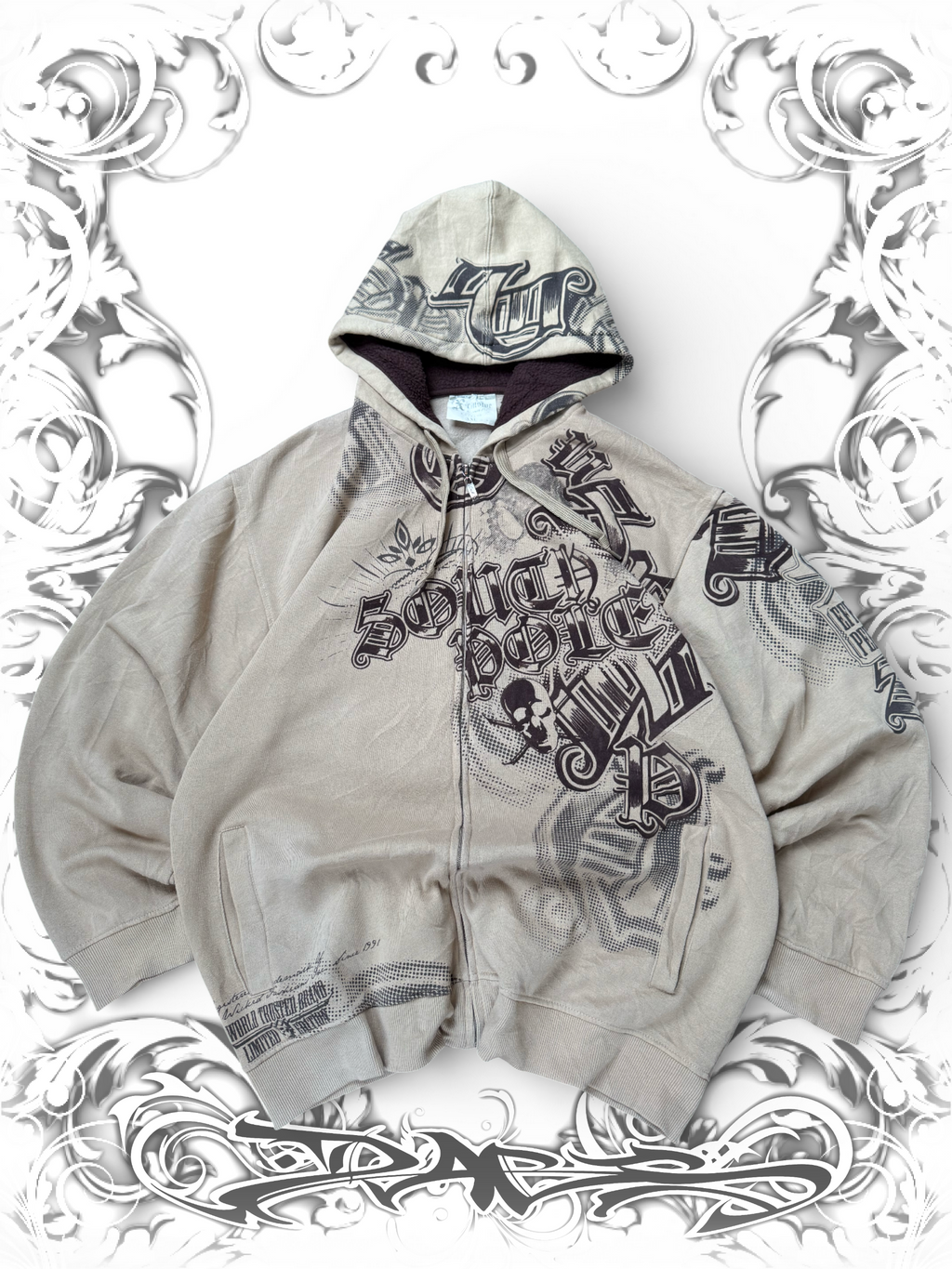 Southpole X-clusive Edition Crossbone Zip Hoodie