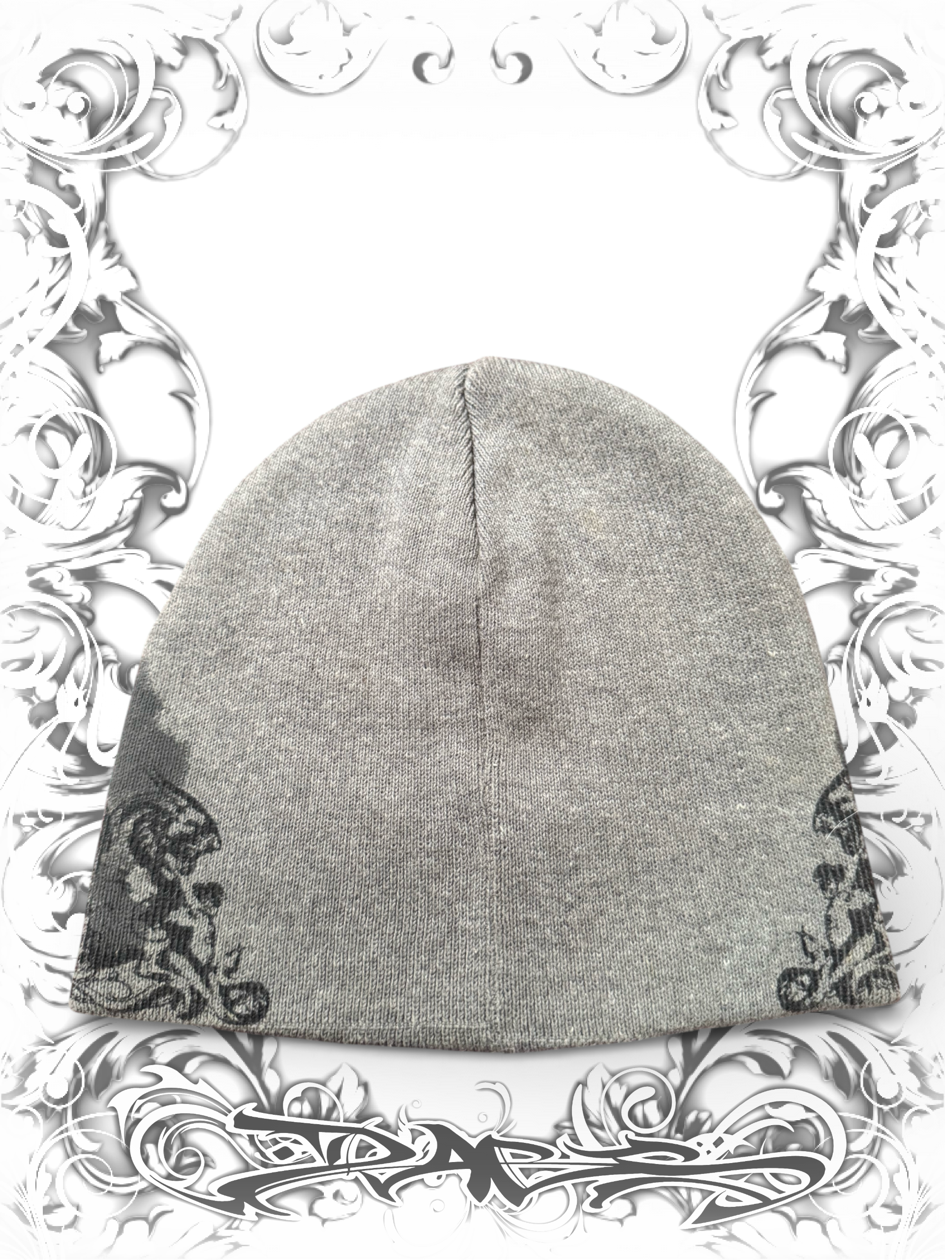 Rare Skin Industries Beanie Embellished with Rhinestones