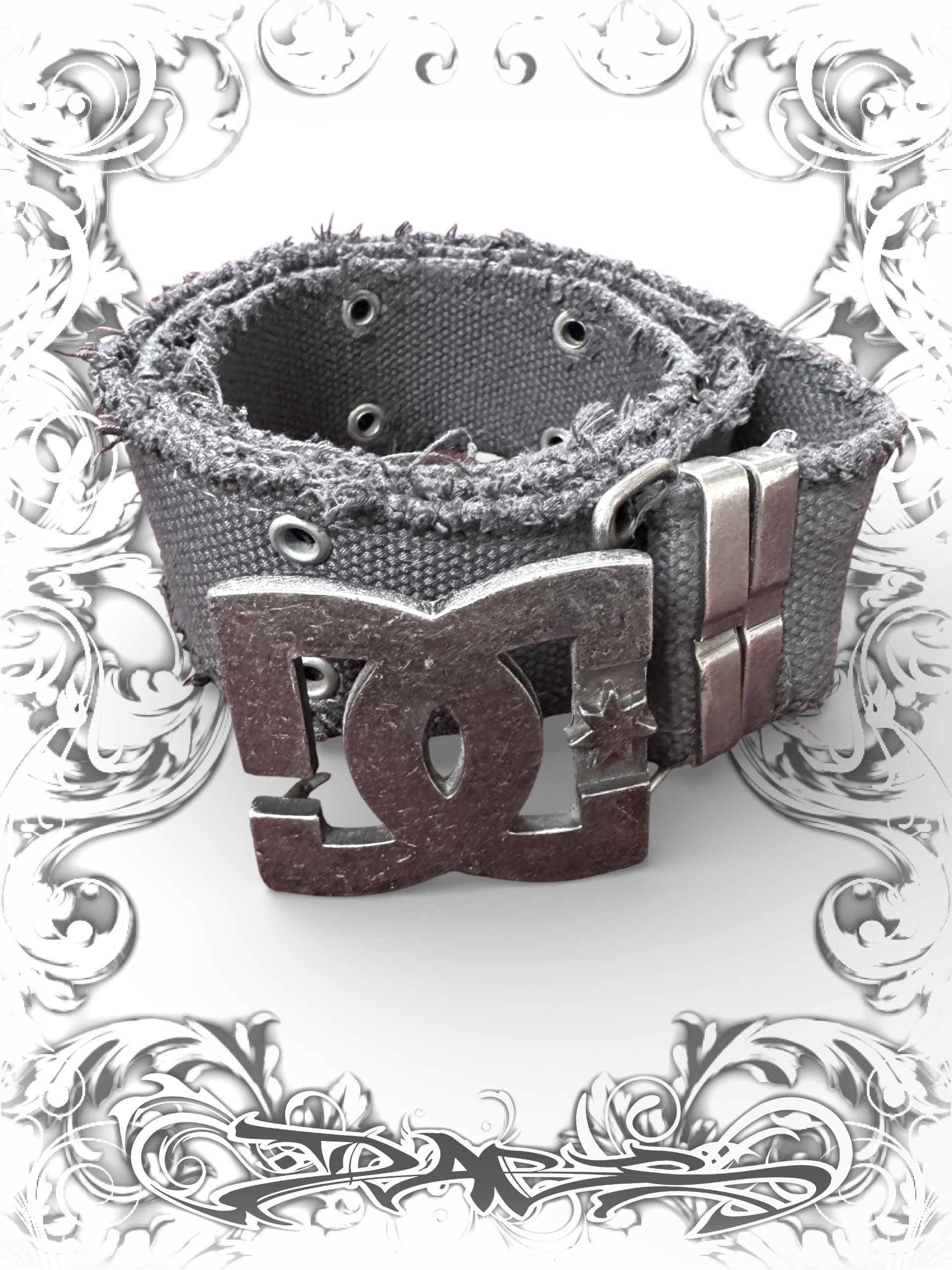 DCshoes Distressed Skater Belt