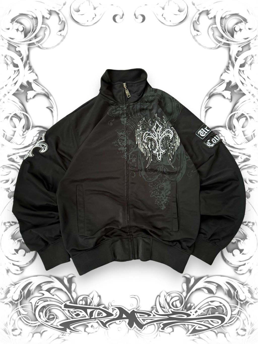 Urban Couture Jacket Embellished with Rhinestones