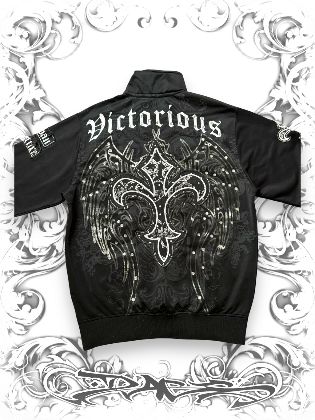 Urban Couture Jacket Embellished with Rhinestones