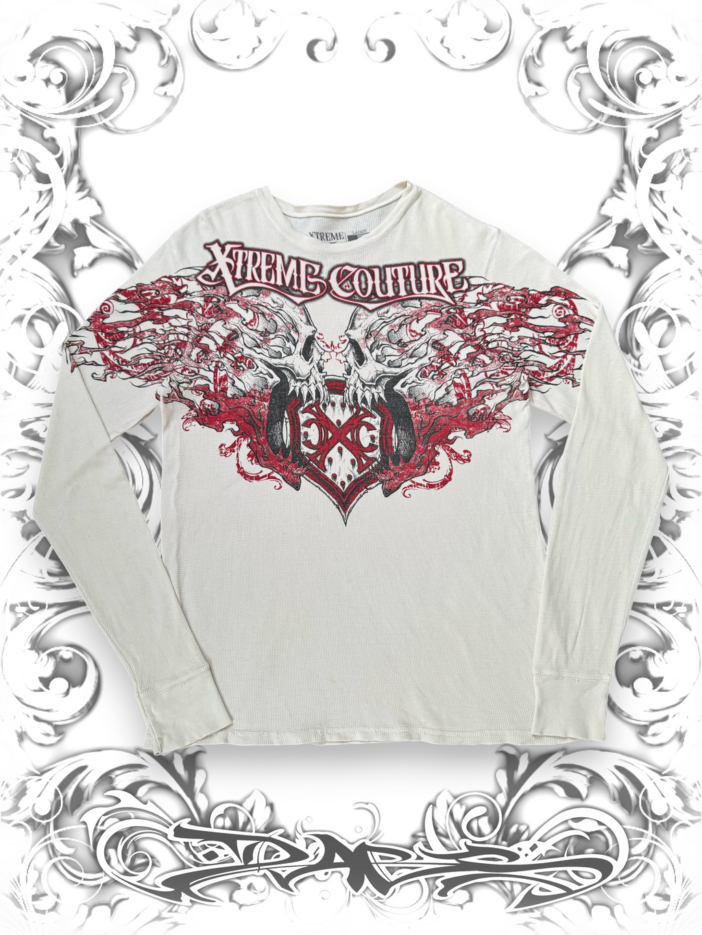 Rare Xtreme Couture Skull Longsleeve