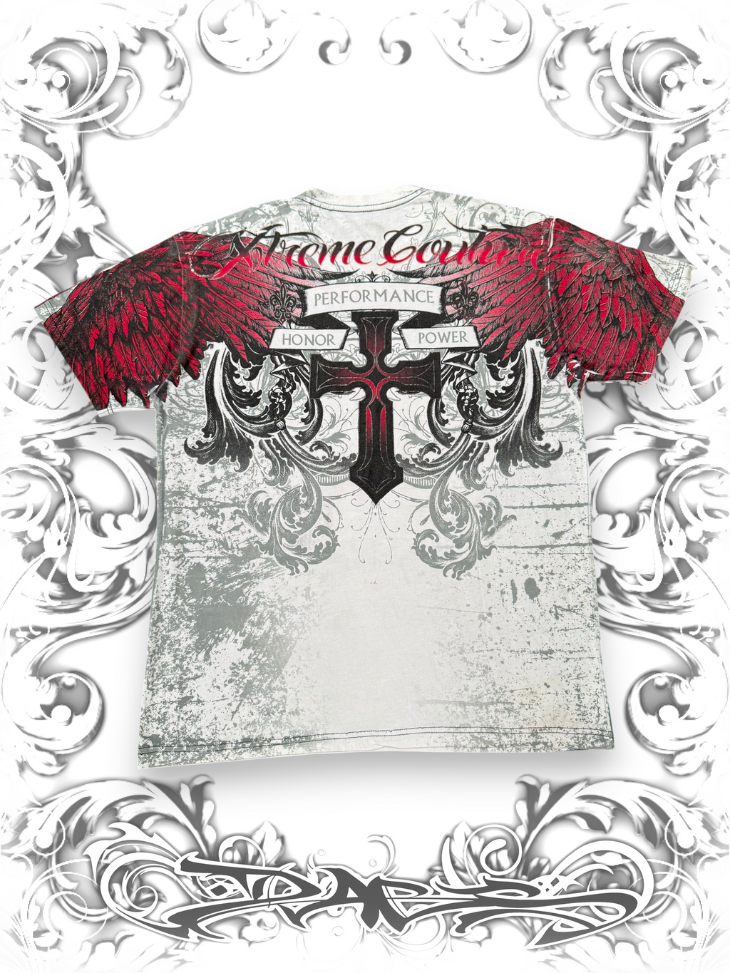 Rare Xtreme Couture Skull Shirt