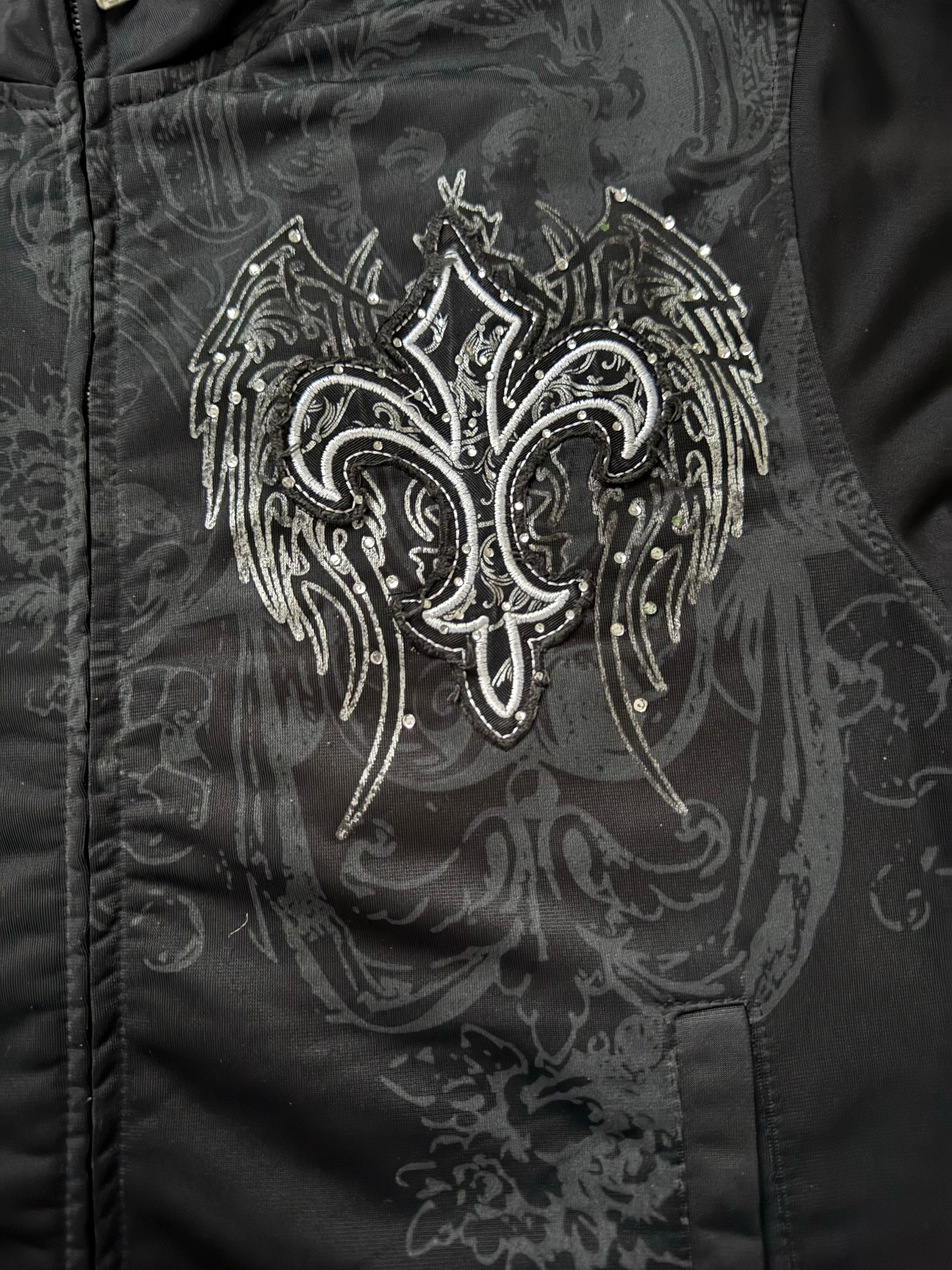 Urban Couture Jacket Embellished with Rhinestones
