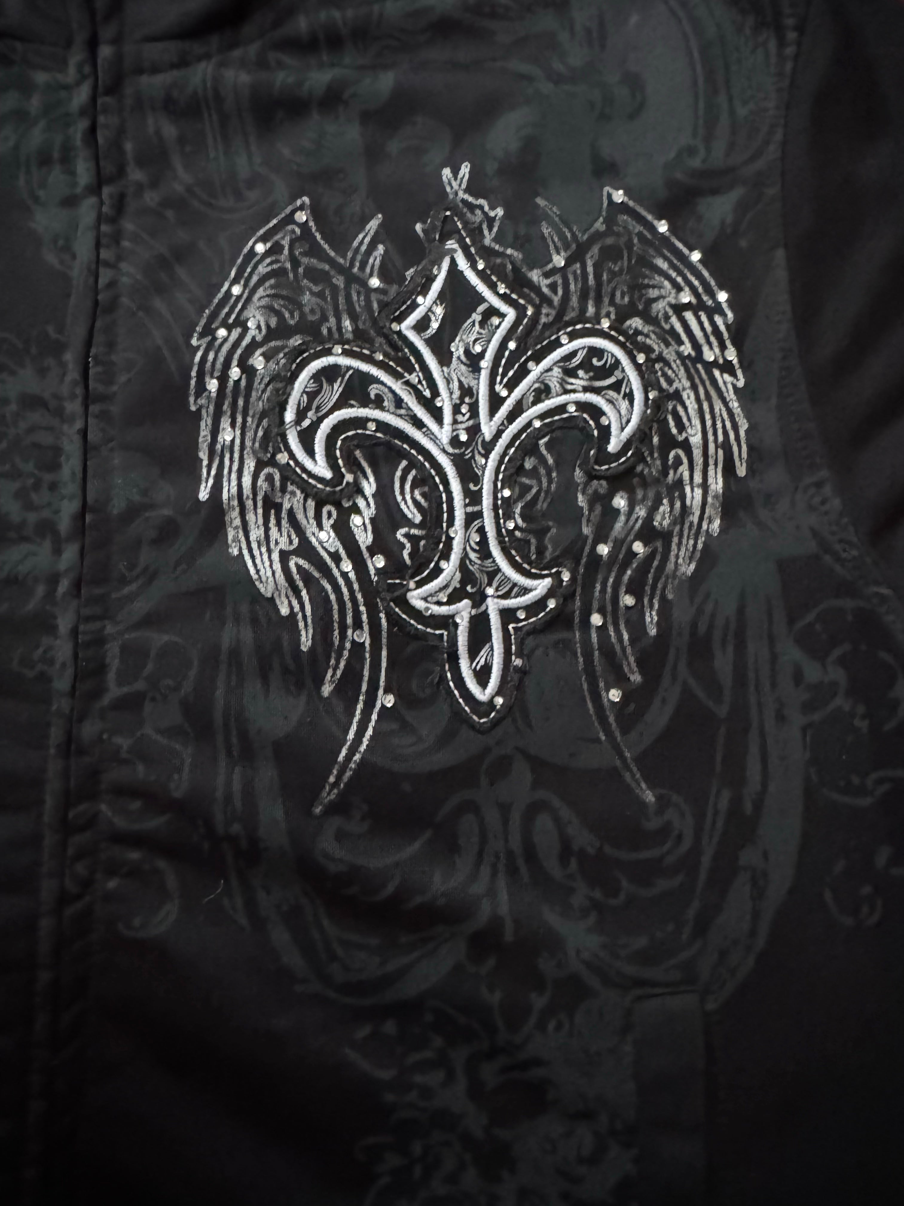 Urban Couture Jacket Embellished with Rhinestones