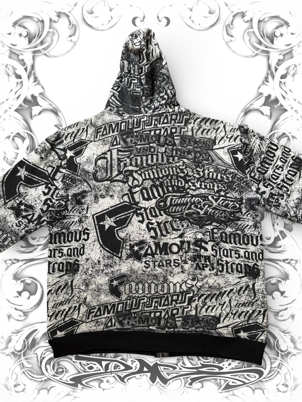 Famous Star Zip Hoodie