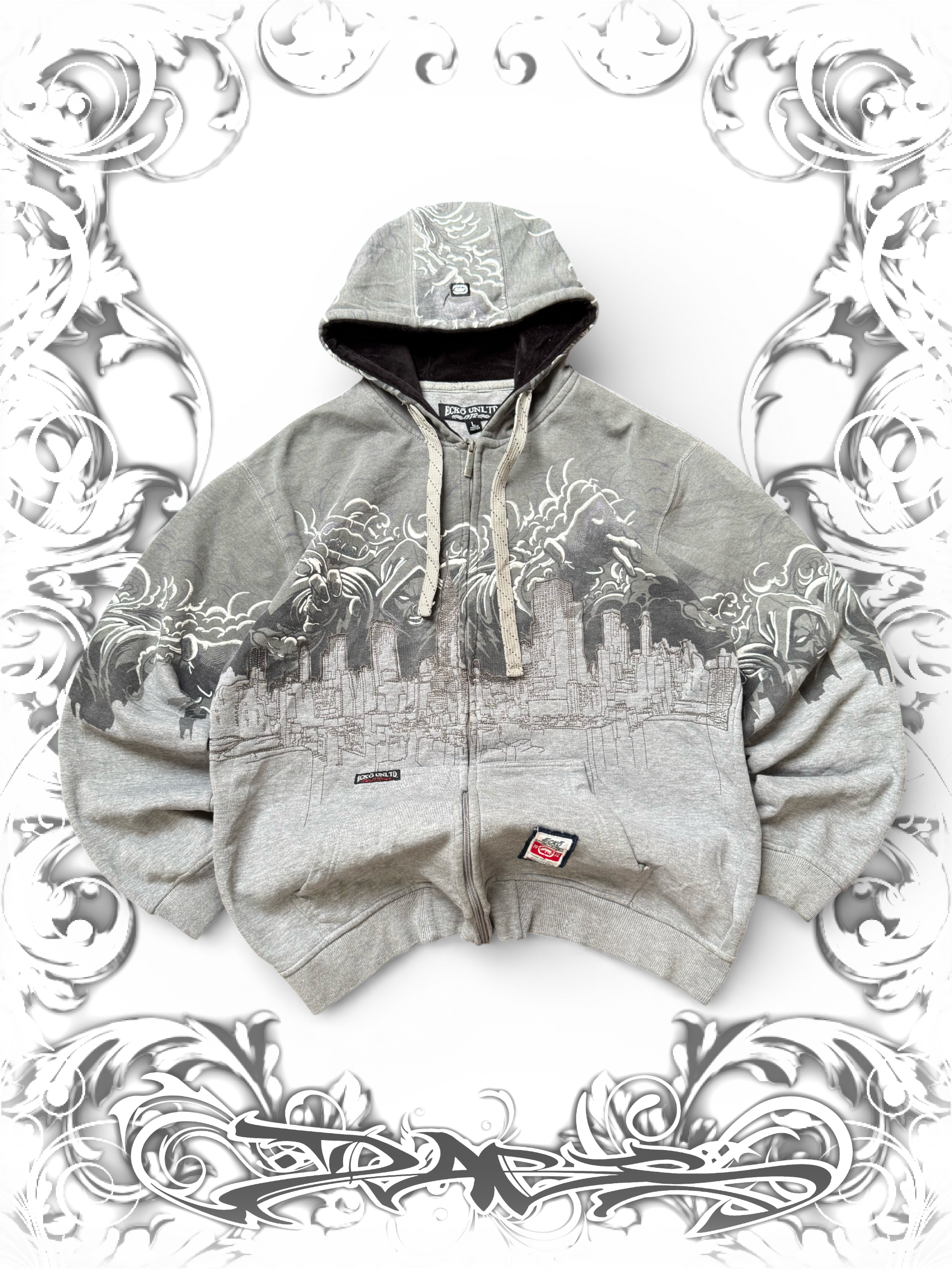 Rare Ecko Unltd. NYC Zip Hoodie