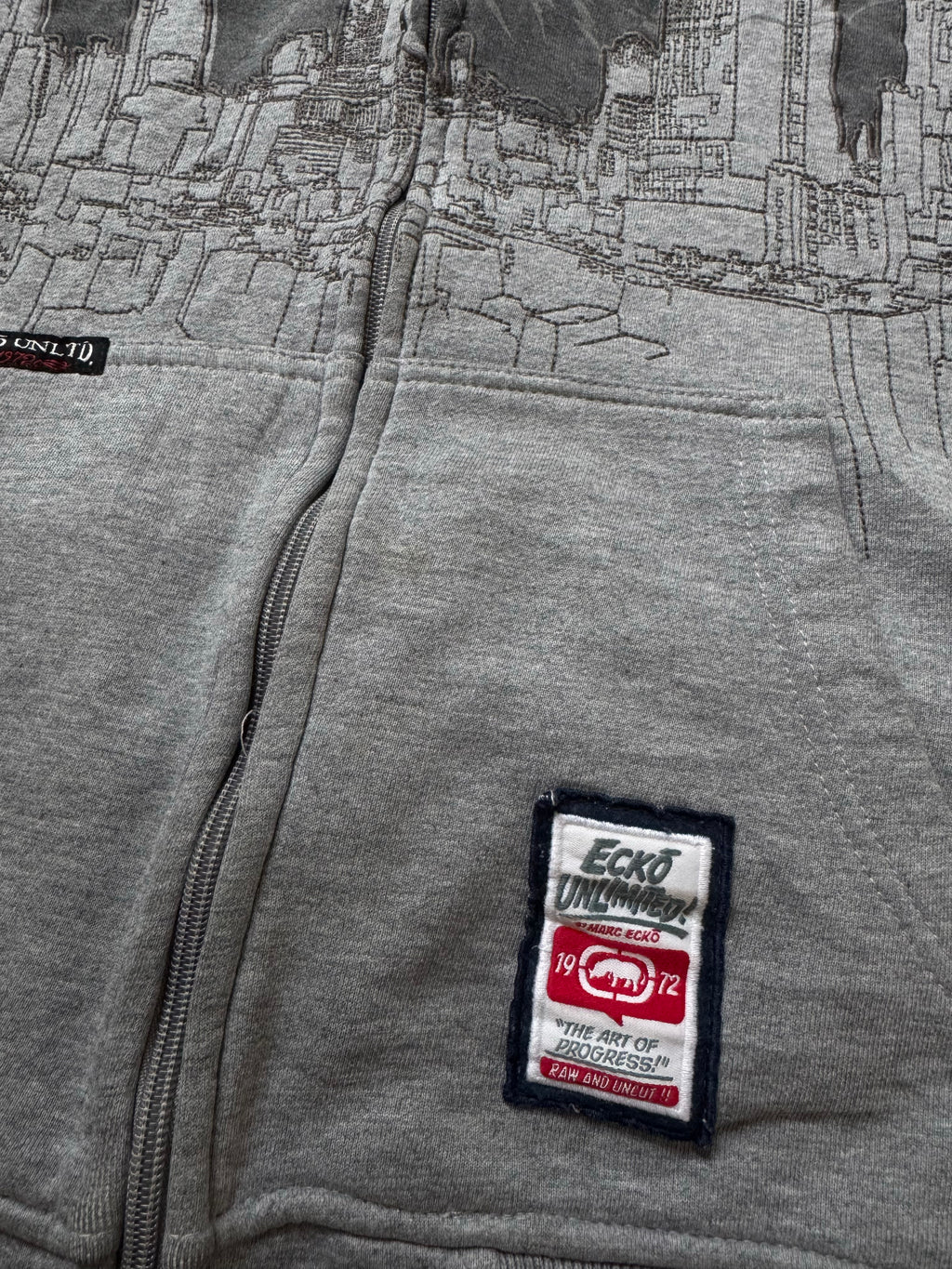 Rare Ecko Unltd. NYC Zip Hoodie