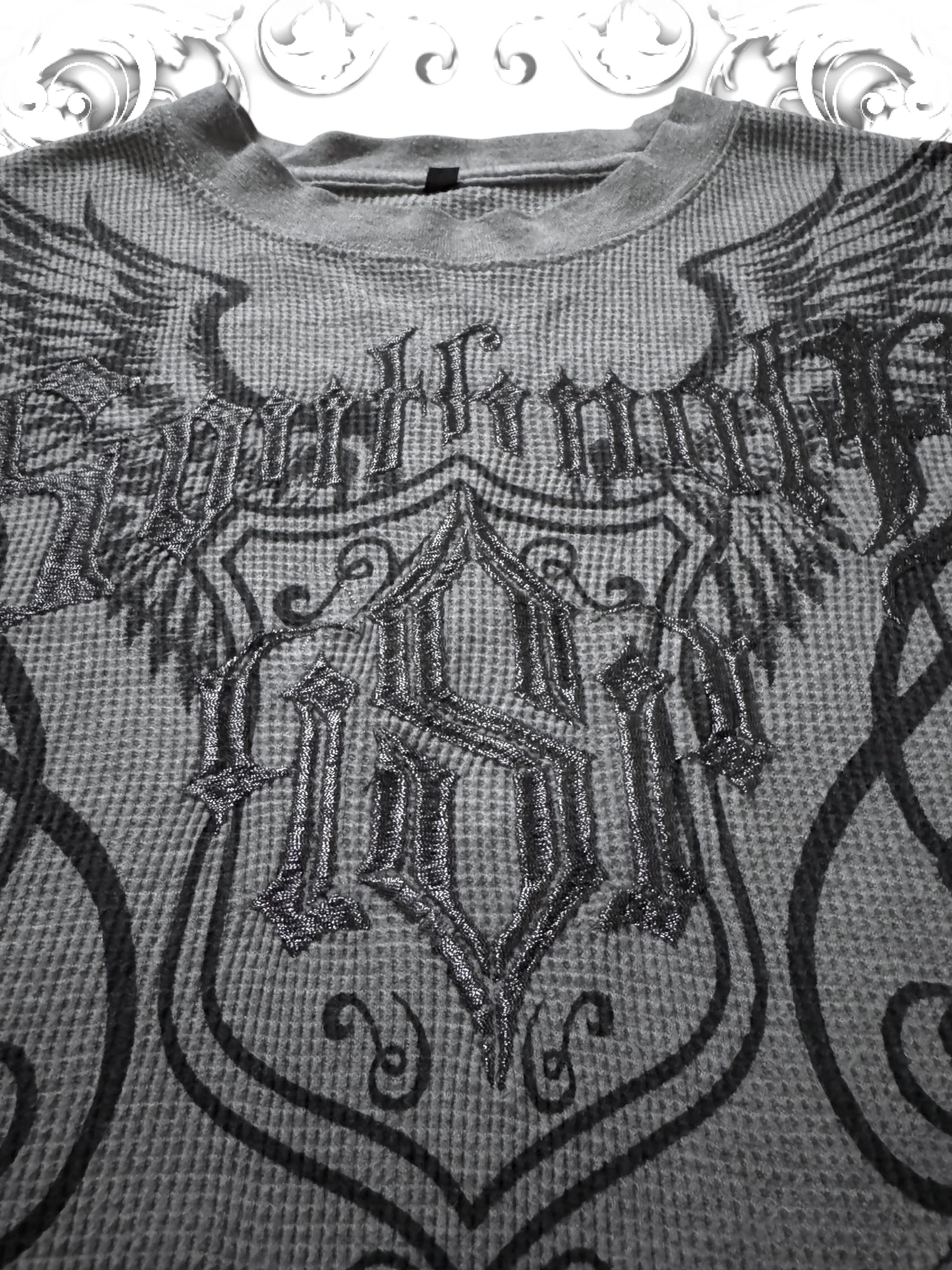 Southpole Winged Emblem Thermal Longsleeve