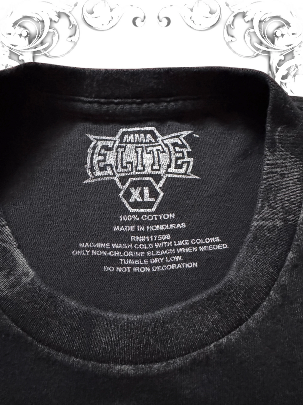 MMA Elite Embellished Cross 2000s T-Shirt