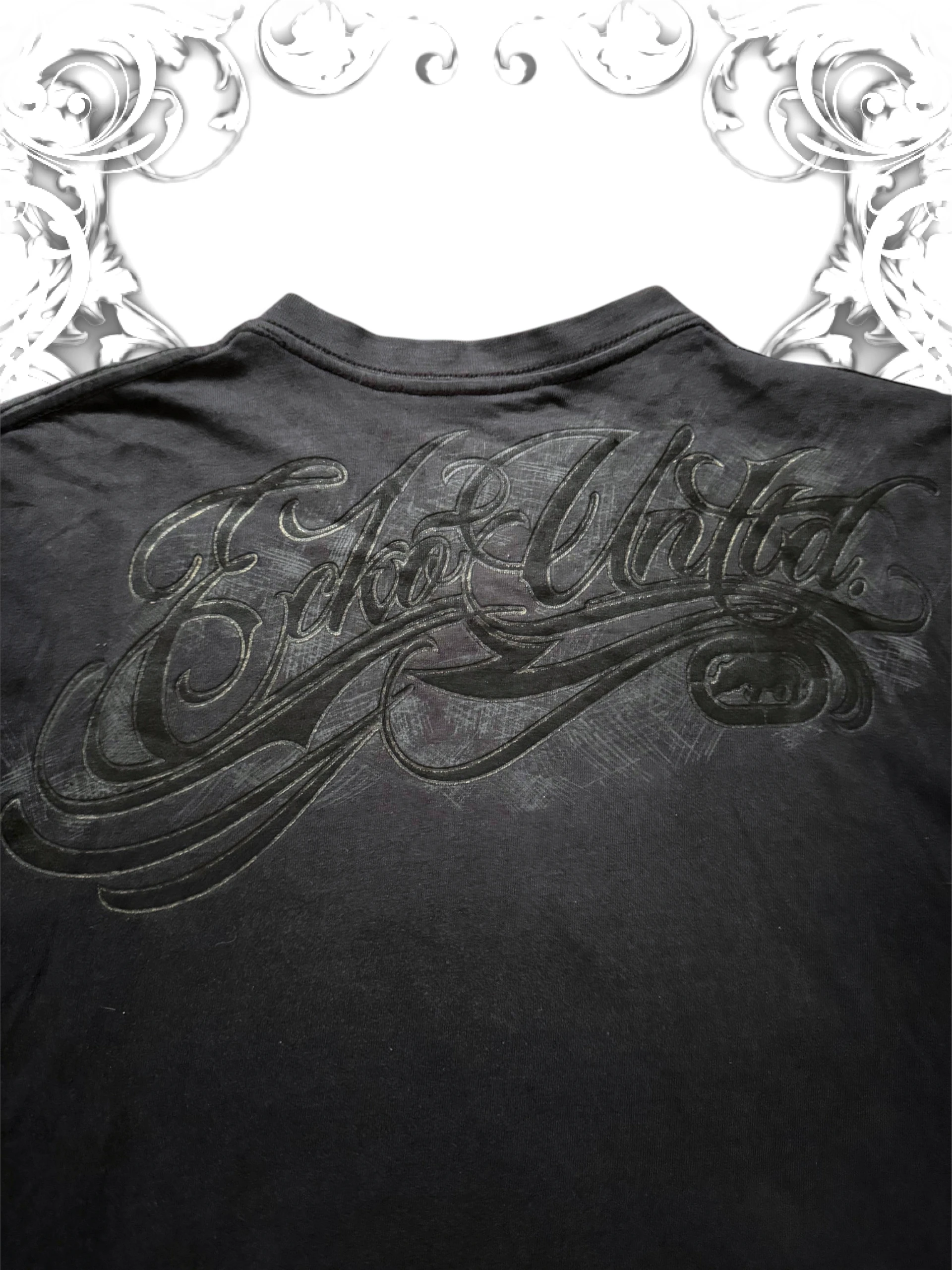 Ecko Unltd. Black Rhino Rider 2000s T-Shirt