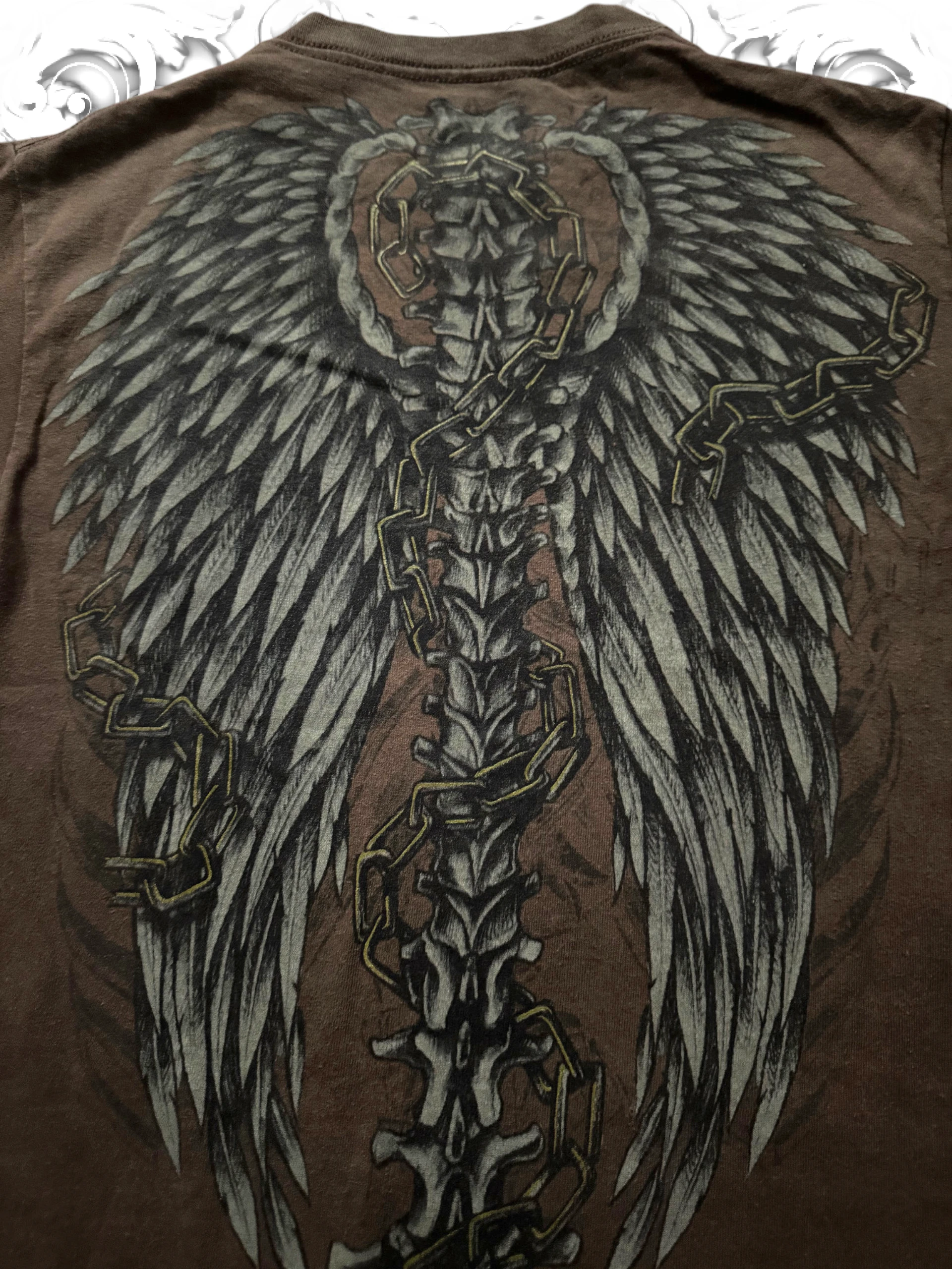 MMA Elite Chained Ribcage 2000s T-Shirt