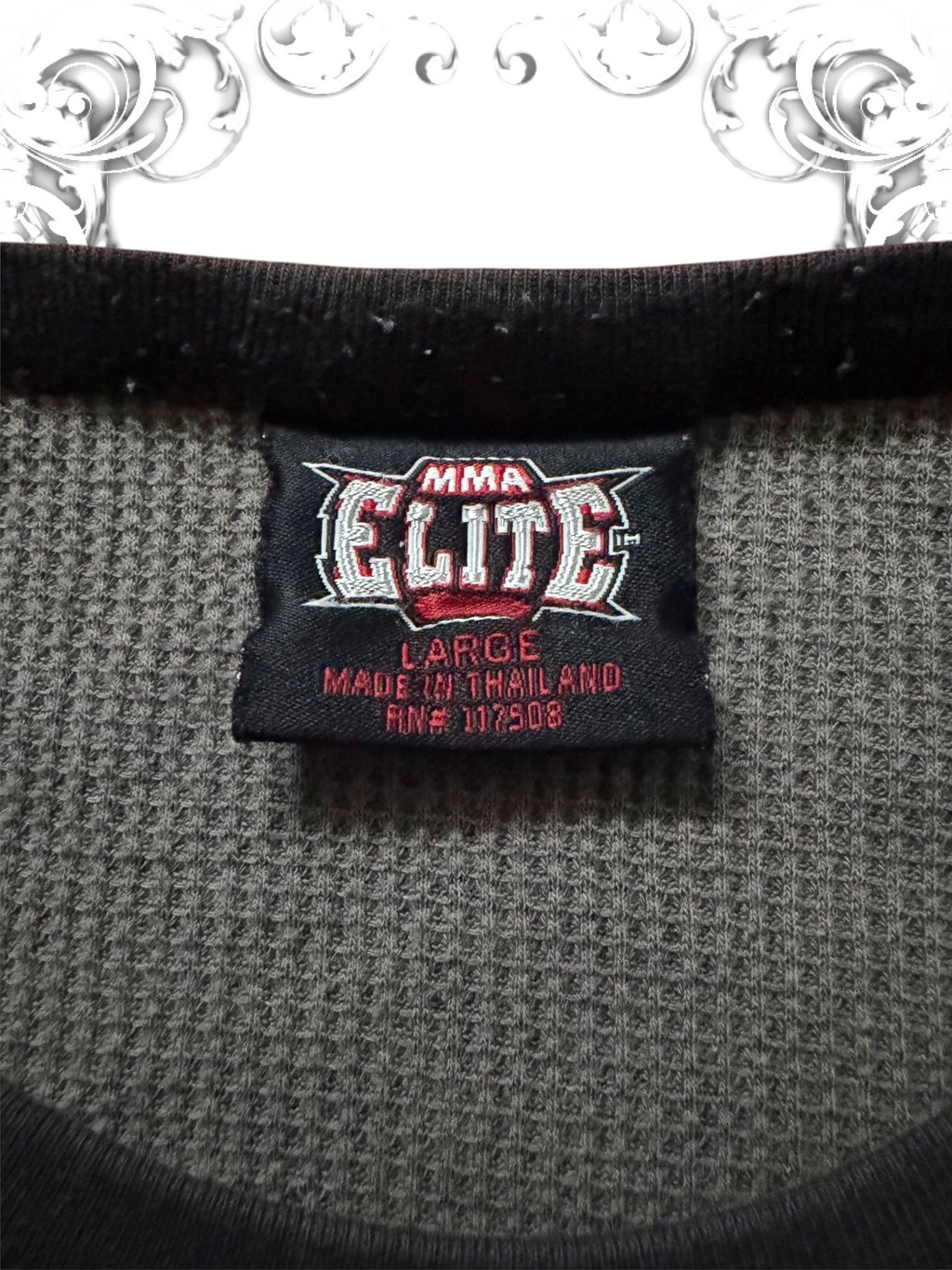 MMA Elite Vintage Skeleton Thermal Longsleeve